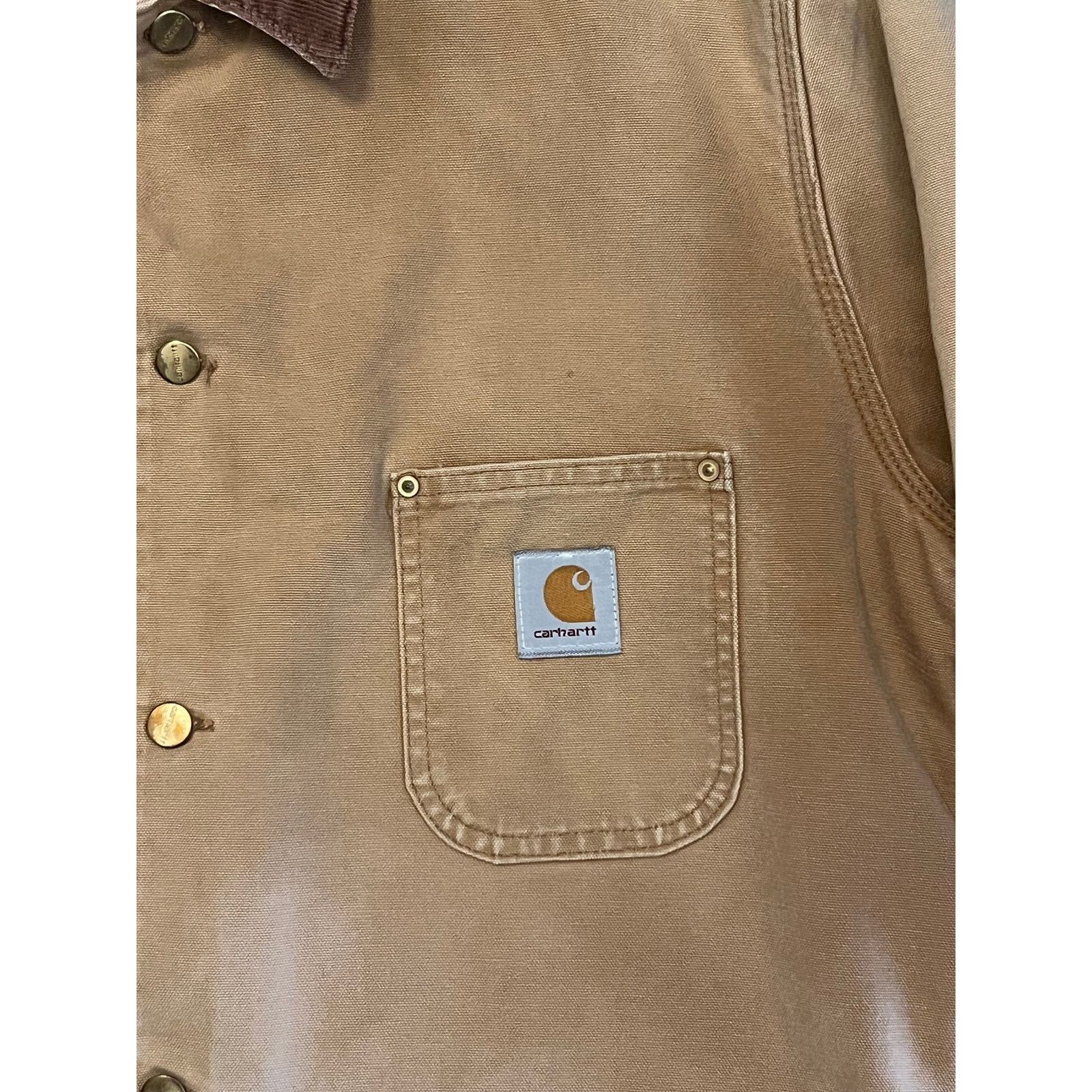 Carhartt Vintage Carhartt Blanket Lined Chore Barn Duck jacket Mens L Size L / US 10 / IT 46 - 3 Thumbnail