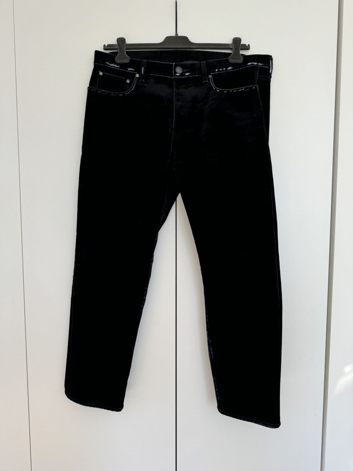 John Elliott The Daze Crushed Flock Denim FW21 36 Size US 36 / EU 52 - 1 Thumbnail