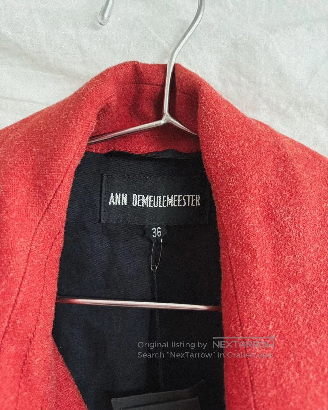 Ann Demeulemeester Ann Demeulemeester Vintage Wool Jacket. Size M / US 6-8 / IT 42-44 - 5 Thumbnail