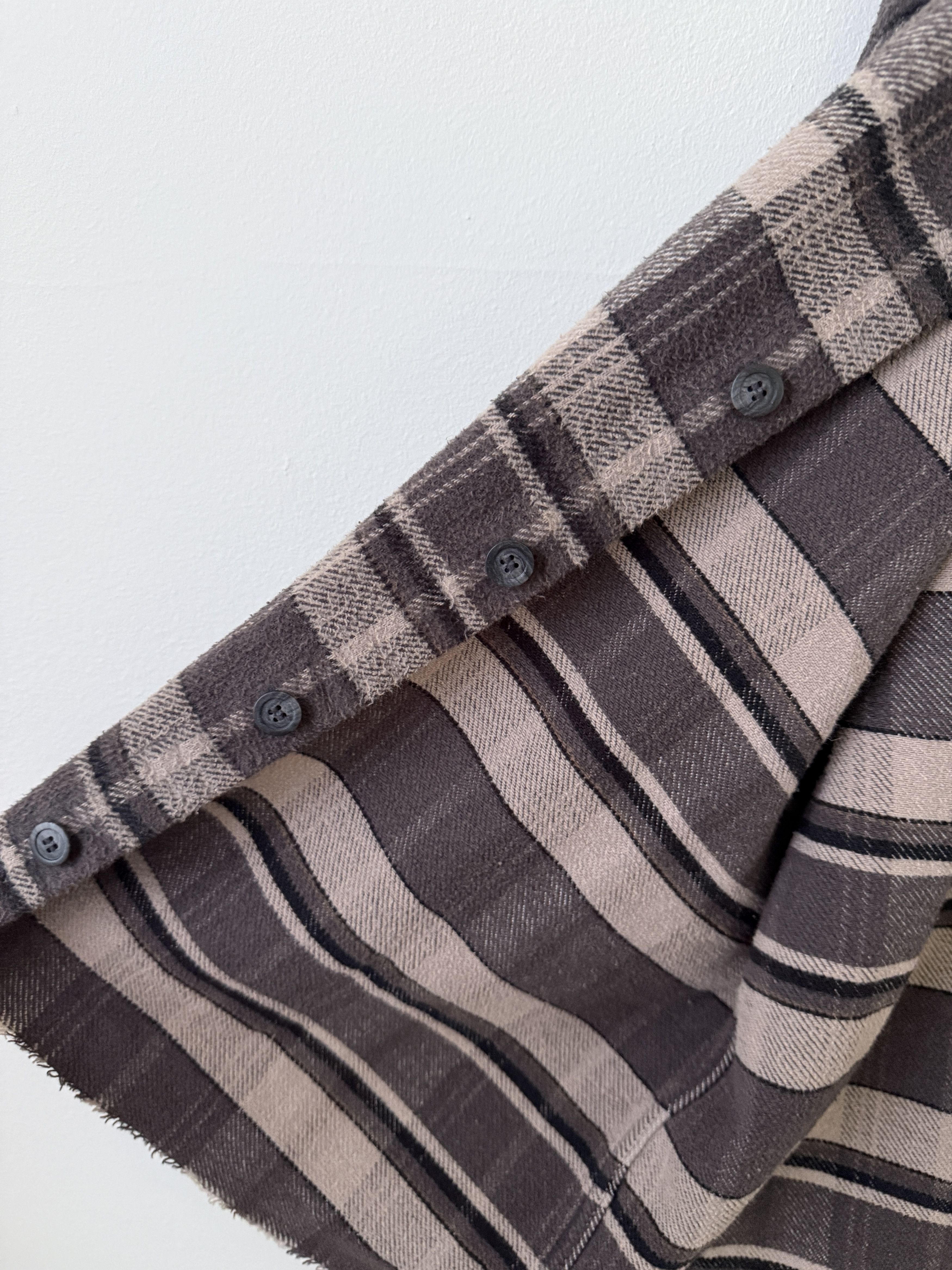 John Elliott Hemi Oversized Flannel Shirt / Lagoon Check Size US M / EU 48-50 / 2 - 11 Thumbnail
