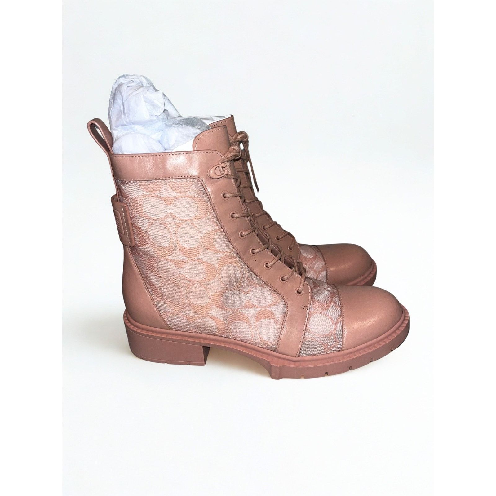 Coach Coach Lana Mesh Bootie C4401 Dusty Rose Women’s Sz 9B NIB Size US 9 / IT 39 - 7 Thumbnail