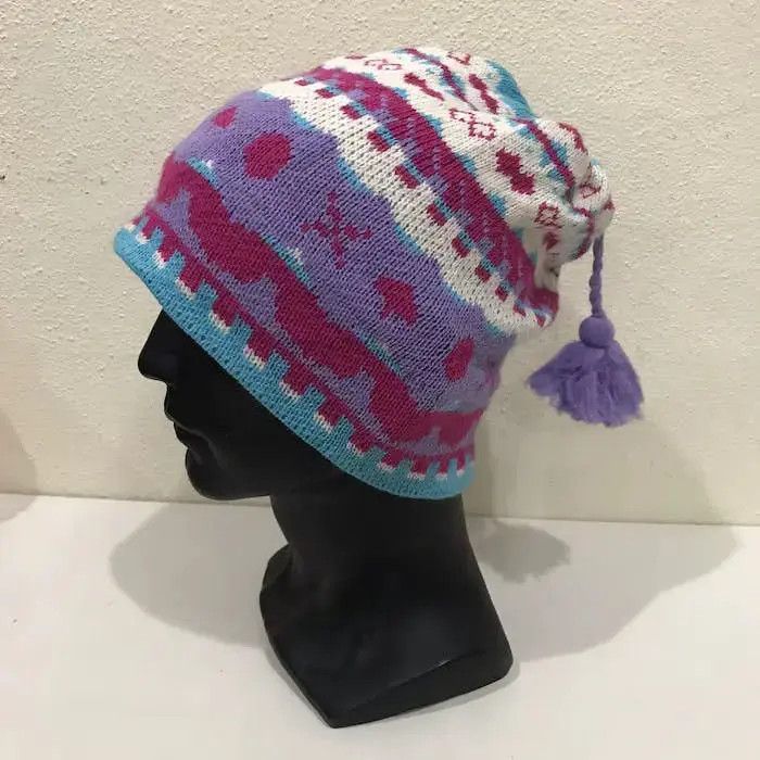 Japanese Brand × Vintage Cappello Beanie Hat Size ONE SIZE - 2 Thumbnail