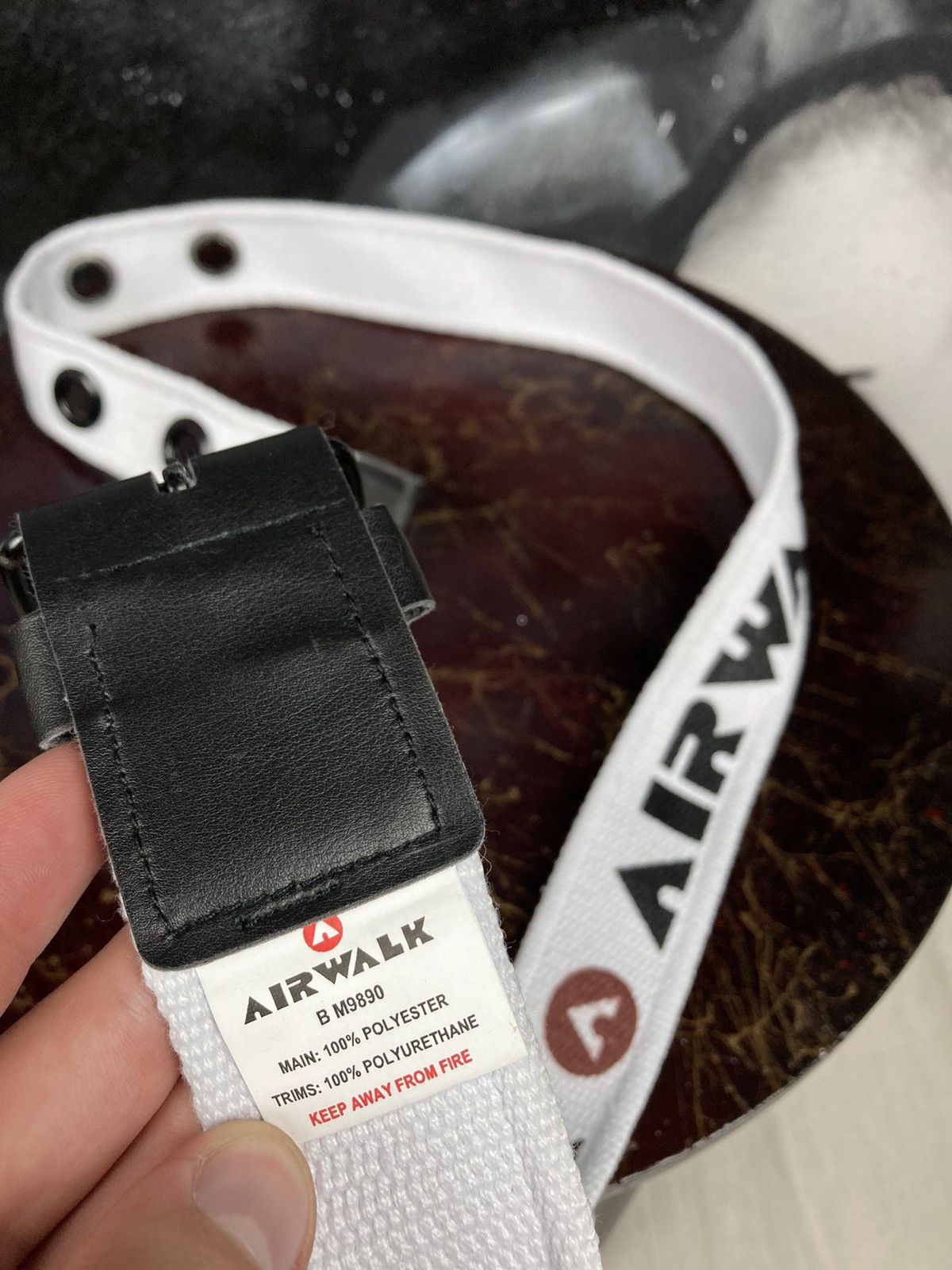 Airwalk Airwalk Y2K Unisex Basic Belt Size ONE SIZE - 6 Thumbnail