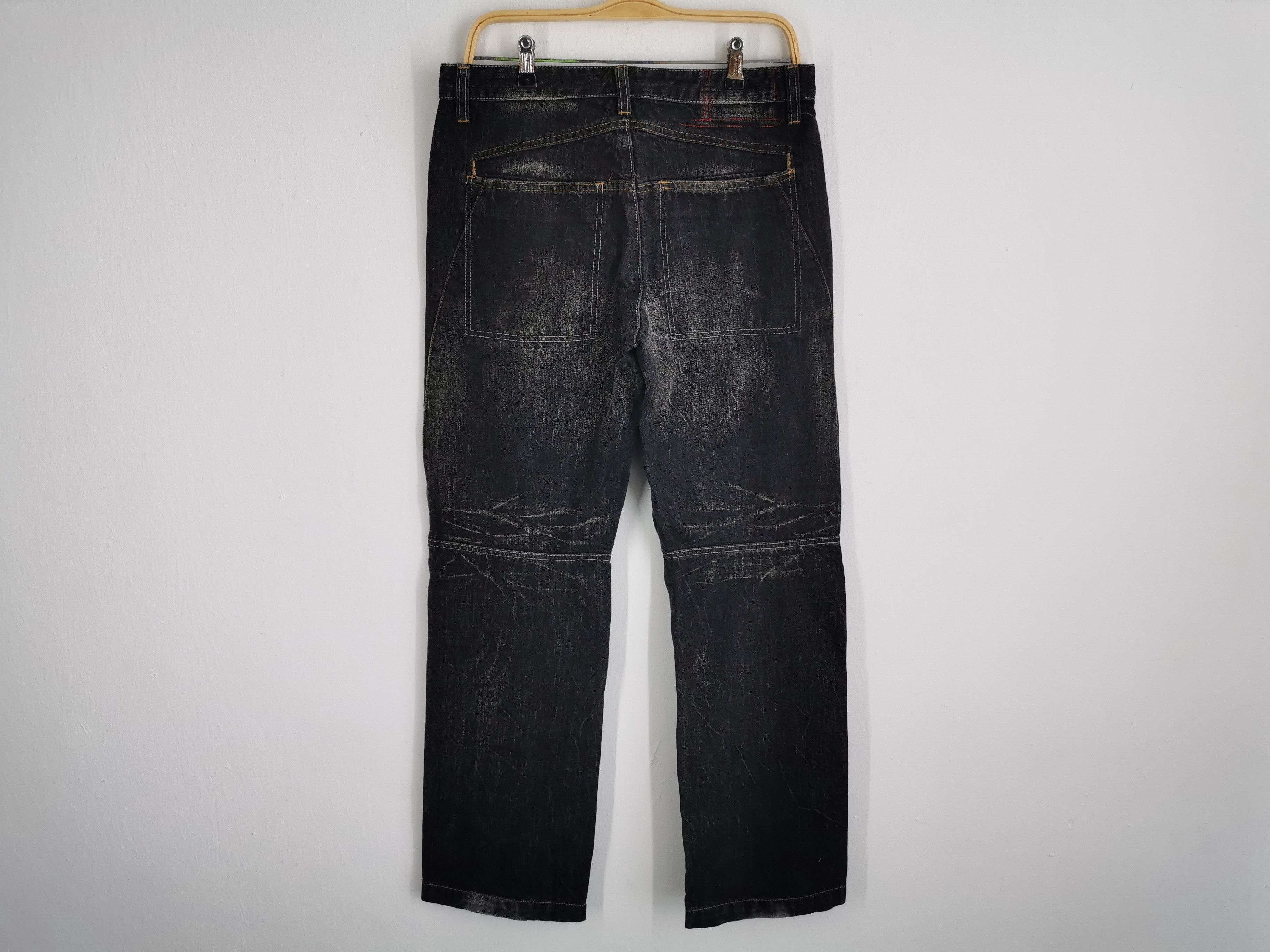 Marithe + Francois Girbaud Distressed Vintage Marithe Francois Girbaud Double Knee Size US 33 - 3 Thumbnail