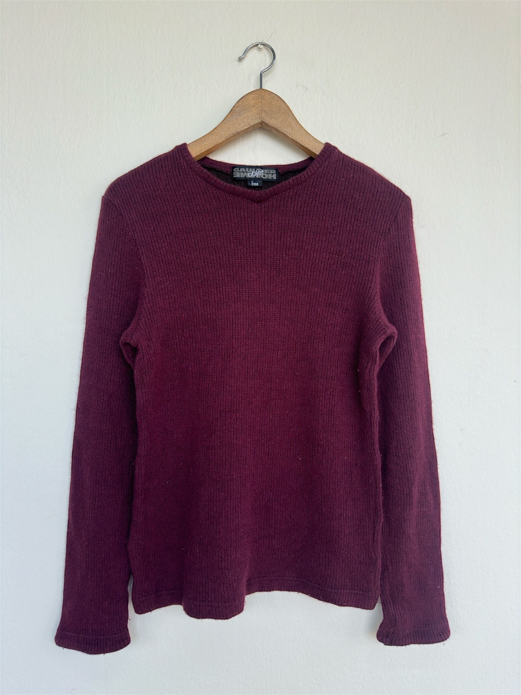 Gaultier Homme Objet Vintage Gaultier Homme Objet Knitwear Free Size Size US S / EU 44-46 / 1 - 1 Thumbnail