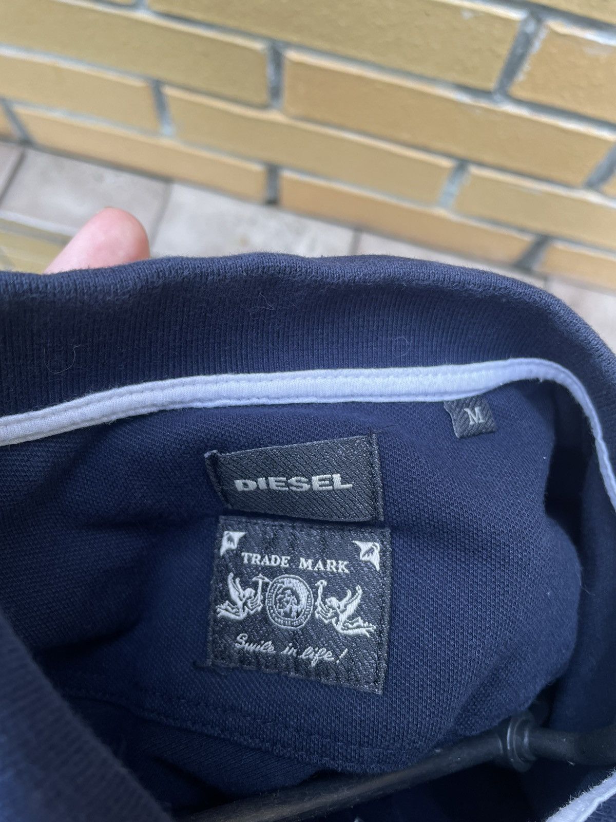 Diesel × Vintage Diesel Vintage Polo Shirt Size US M / EU 48-50 / 2 - 2 Thumbnail