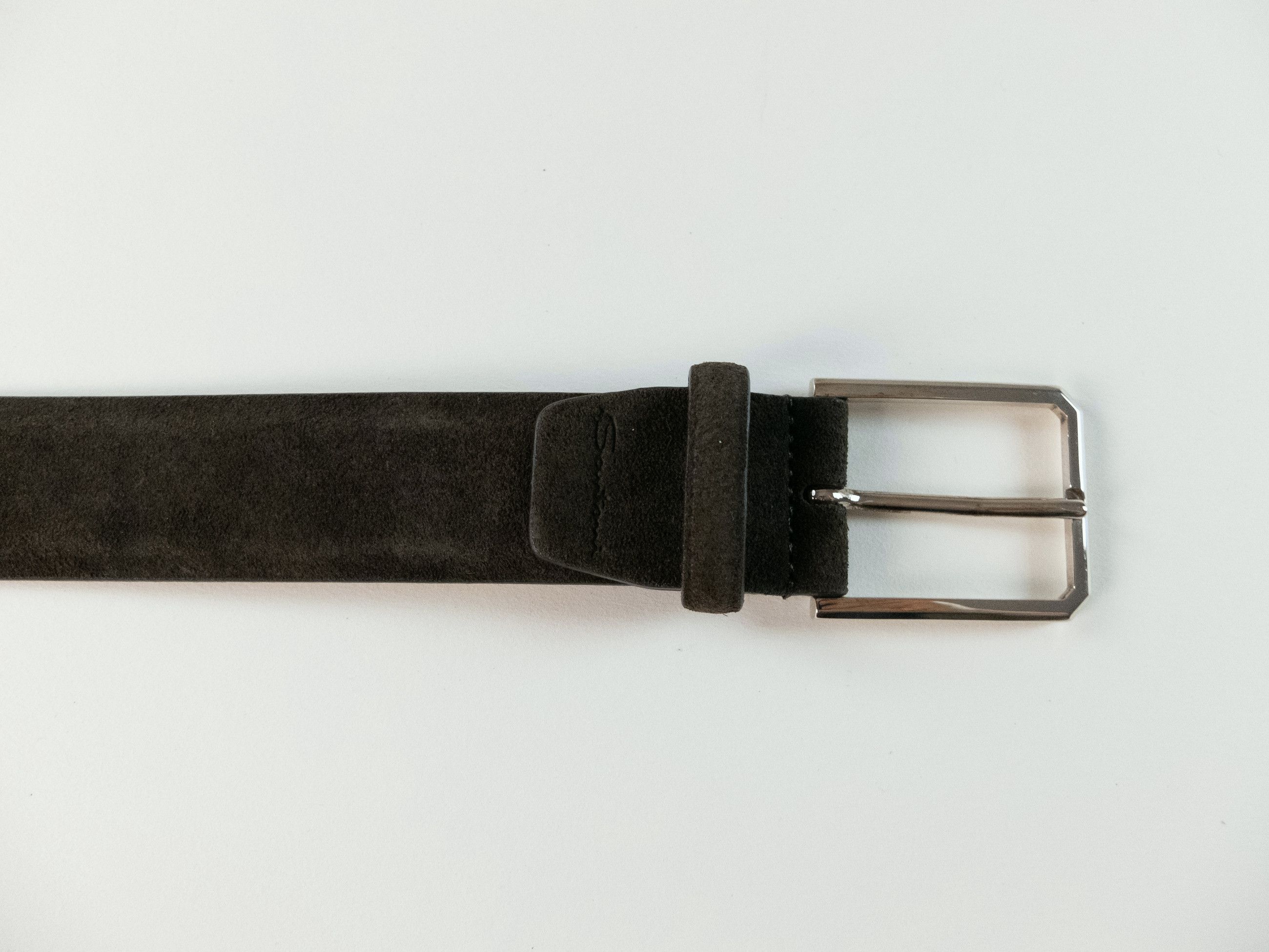 Santoni SANTONI brown suede belt Size 110 (fits size 42 waist best) Size 42 - 2 Thumbnail