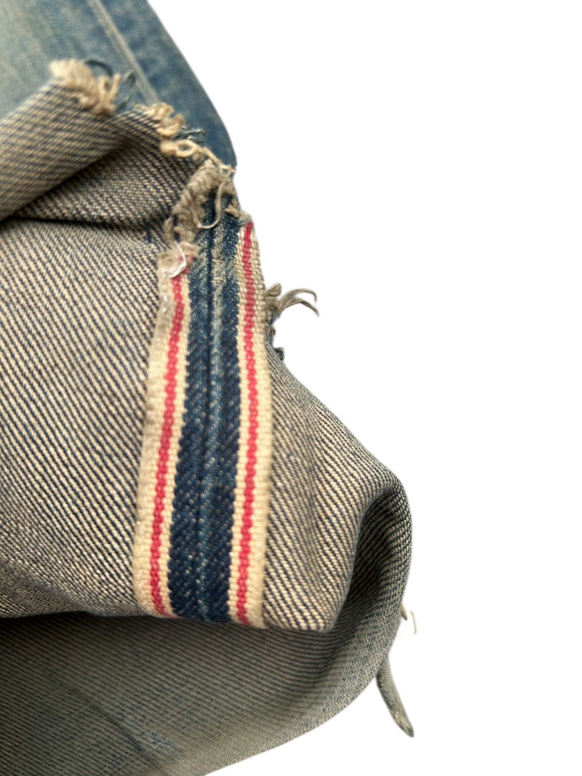 Japanese Brand × Kapital × Vintage Rusty Lee Selvedge Baggy Distressed Vintage Denim Jeans Size US 30 / EU 46 - 6 Thumbnail