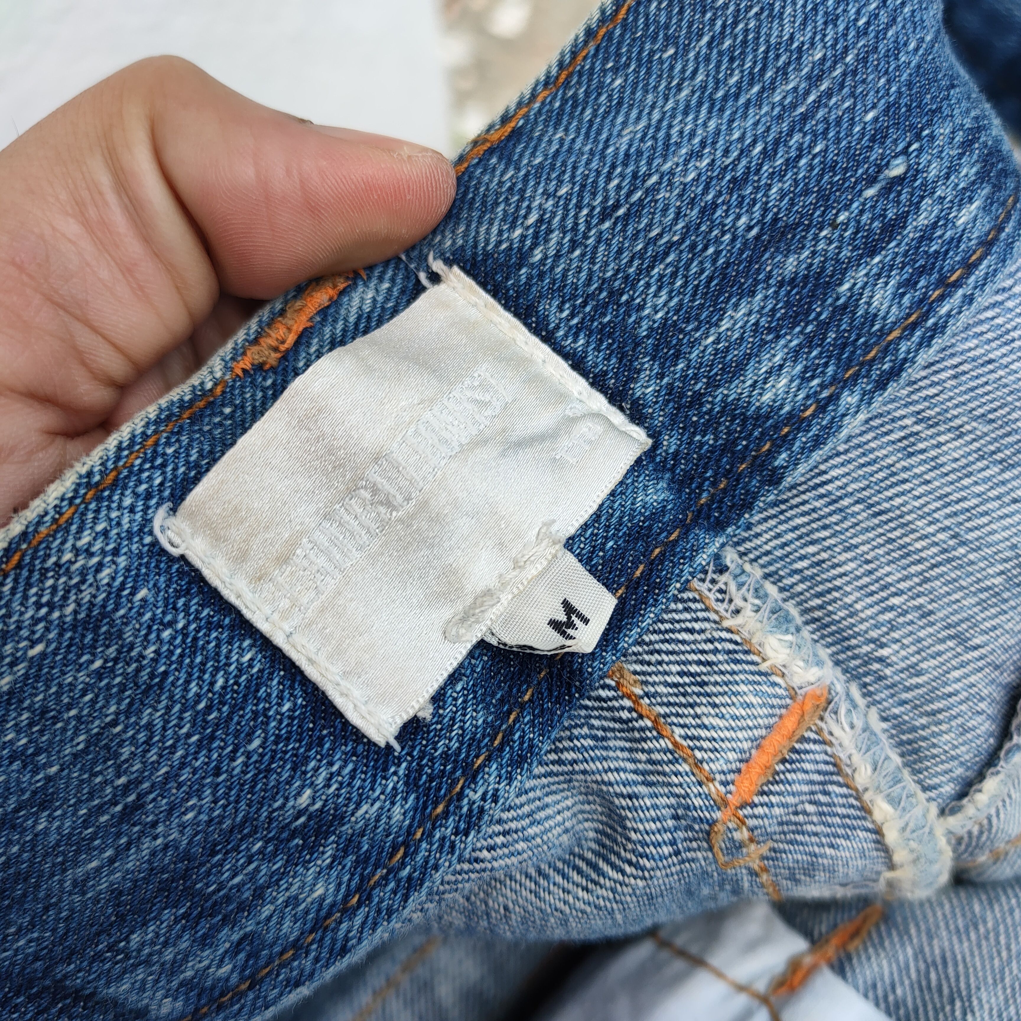 Japanese Brand FLARE VINTAGE JAPANESE FADED DISTRESSED JEANS DENIM PANTS Size US 32 / EU 48 - 13 Thumbnail