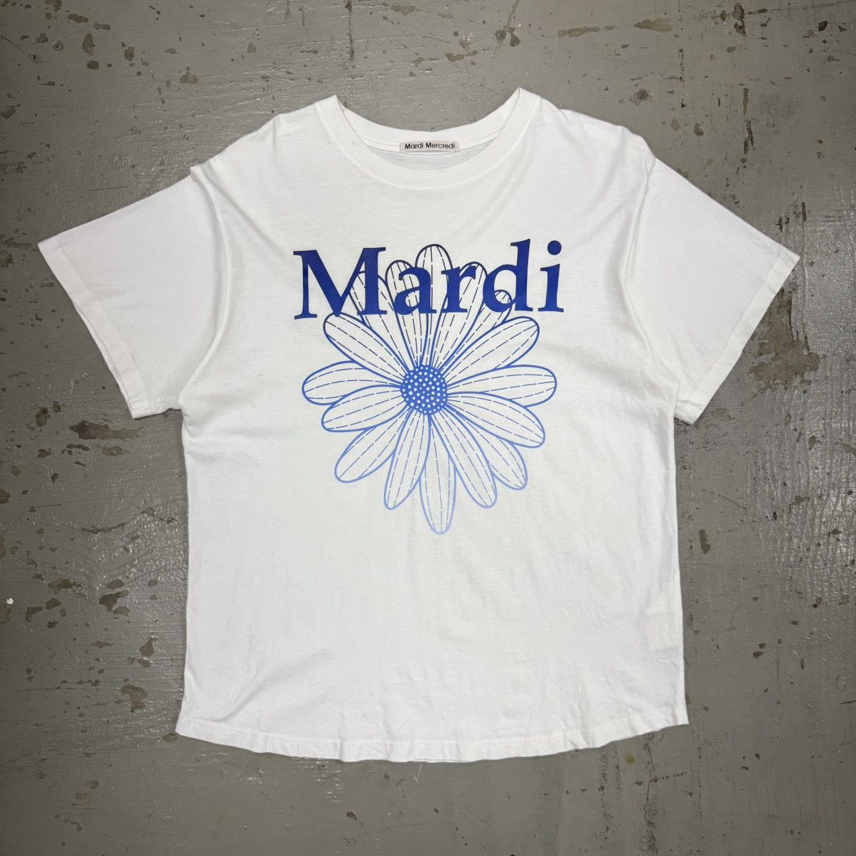 Japanese Brand Mardi Mercredi Flower Tee Size M / US 6-8 / IT 42-44 - 1 Thumbnail