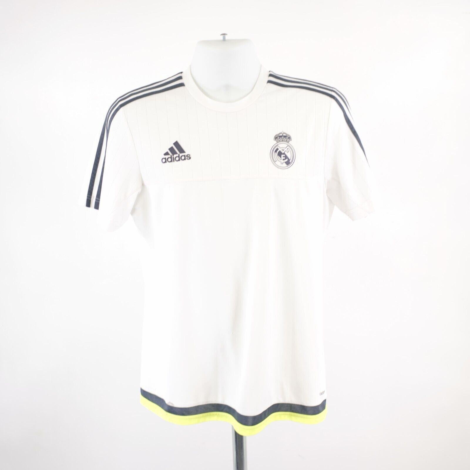 Adidas DAMAGED Adidas Halla Madrid White Medium Climacool Jersey T- Size US M / EU 48-50 / 2 - 6 Thumbnail