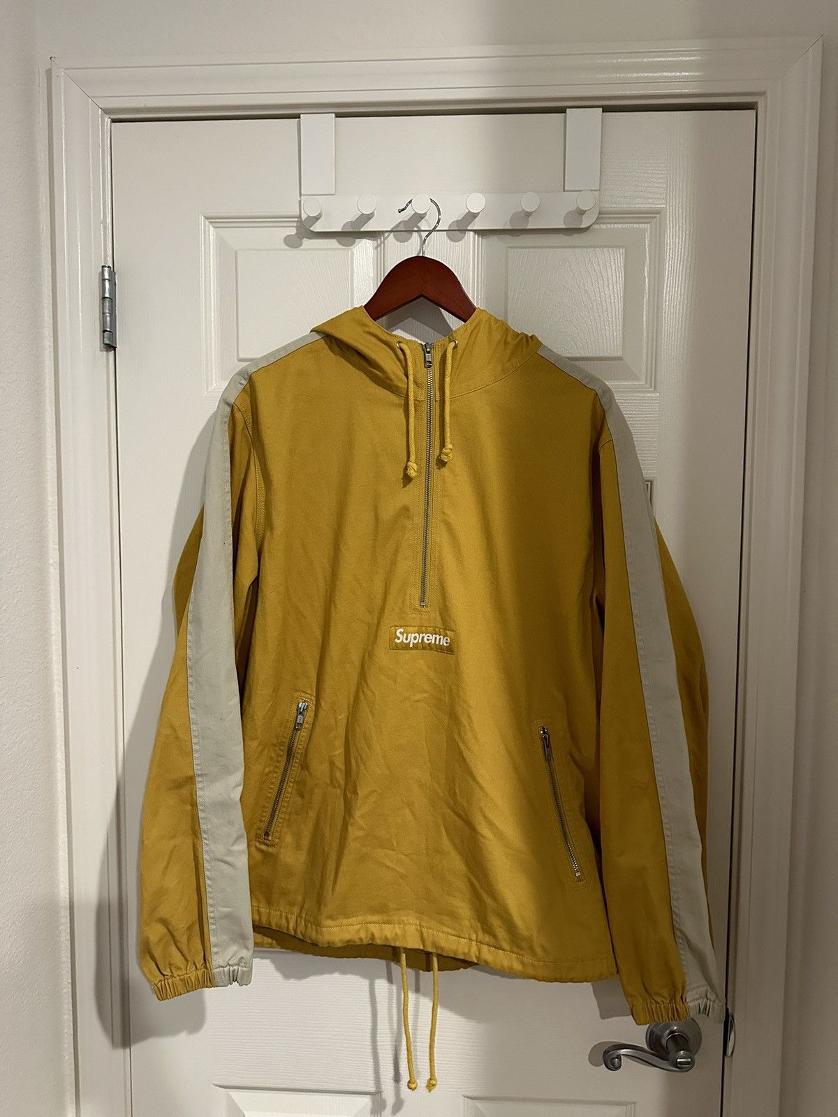 image of Og Supreme Anorak in Mustard, Men's (Size Large)