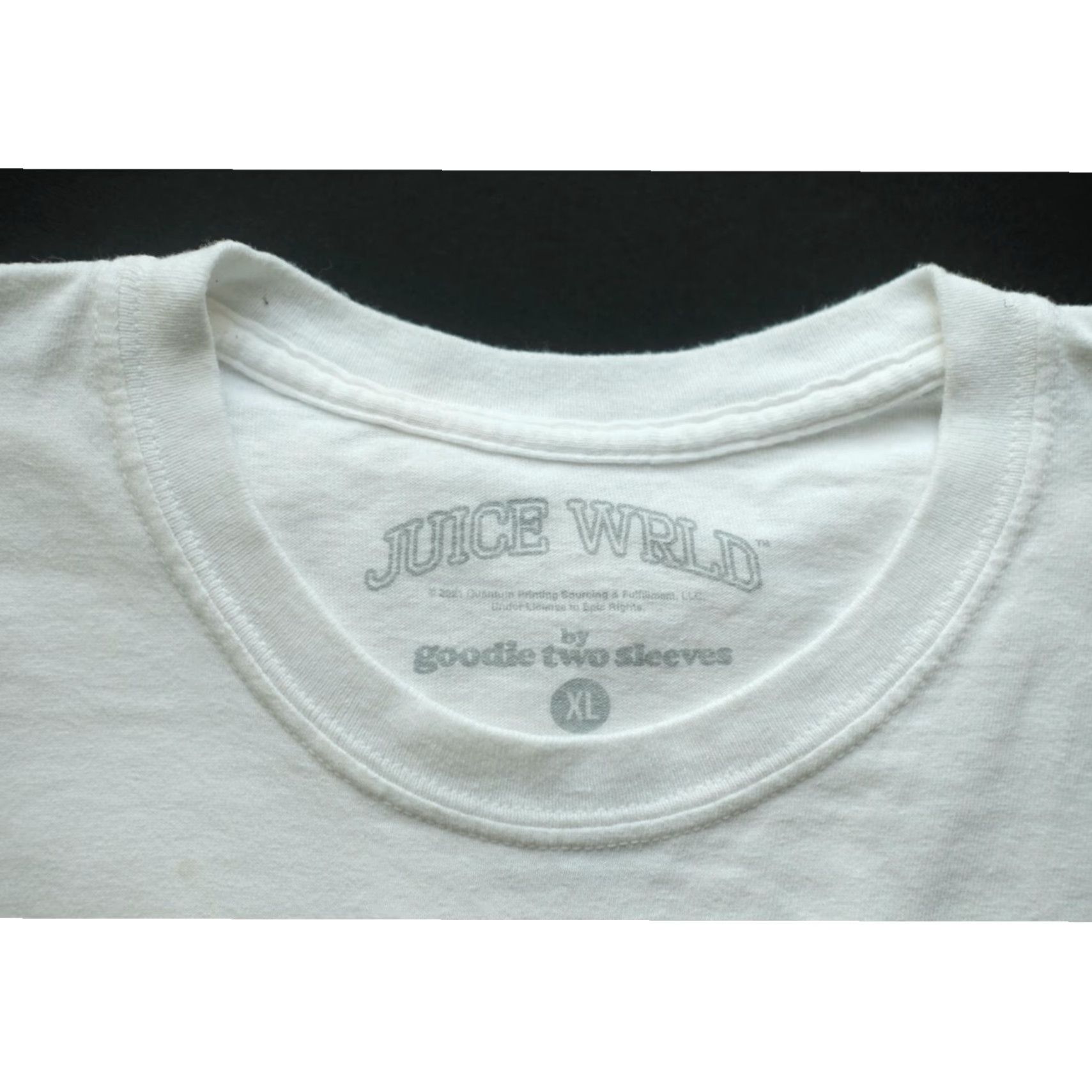 Vintage VINTAGE Juice Wrld T-Shirt Men XL White Hip Hop Music Y2K Band Retro Shirts Size US XL / EU 56 / 4 - 4 Thumbnail
