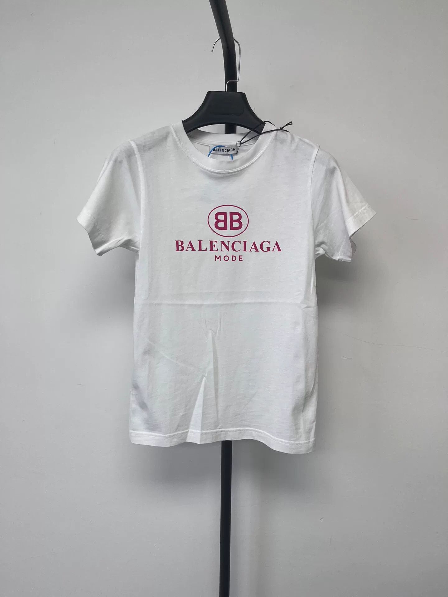 Balenciaga Letter Print Short Sleeve T-Shirt