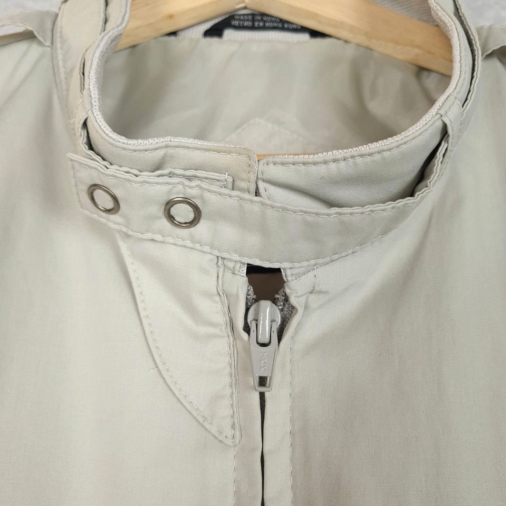 Members Only VINTAGE Members Only Jacket Mens XL Beige Bomber Microfiber Lined Hong Kong Size US XL / EU 56 / 4 - 4 Thumbnail