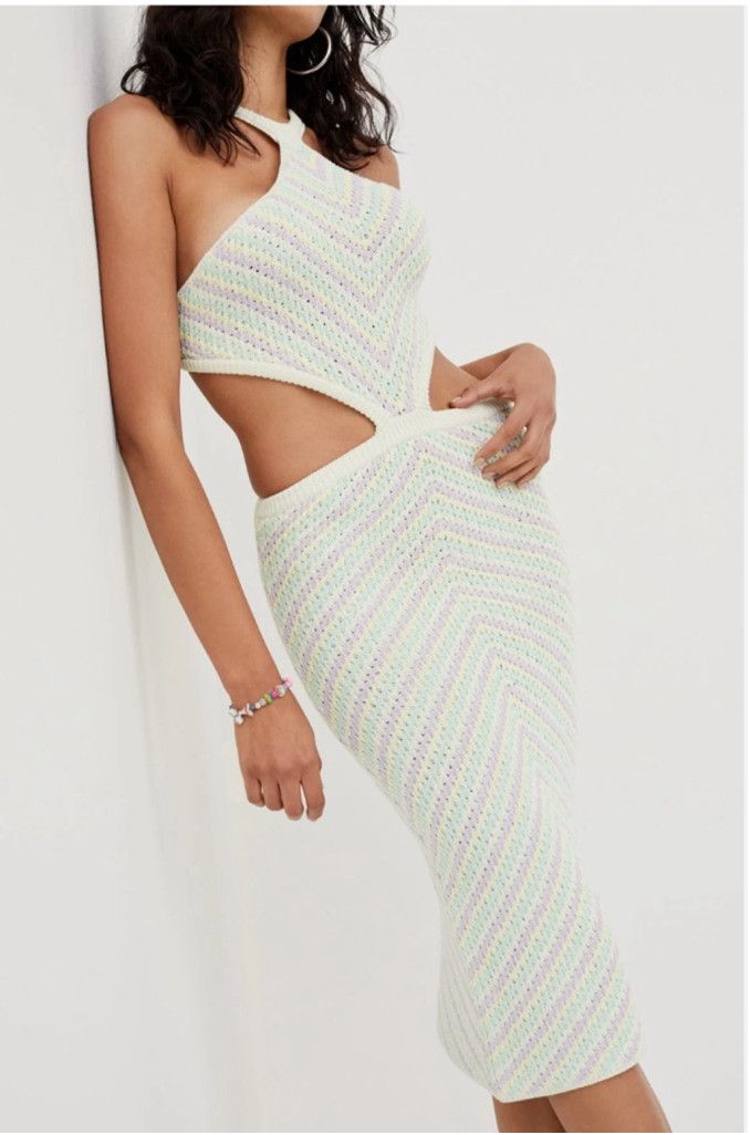For Love & Lemons NWT For Love & Lemons Bette Knit Dress Medium Size M / US 6-8 / IT 42-44 - 1 Thumbnail