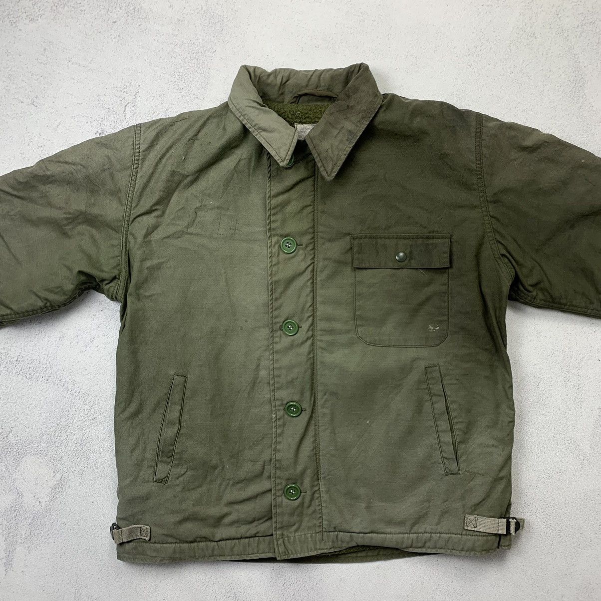 Vintage Vintage Army Military Jacket Size US L / EU 52-54 / 3 - 9 Thumbnail