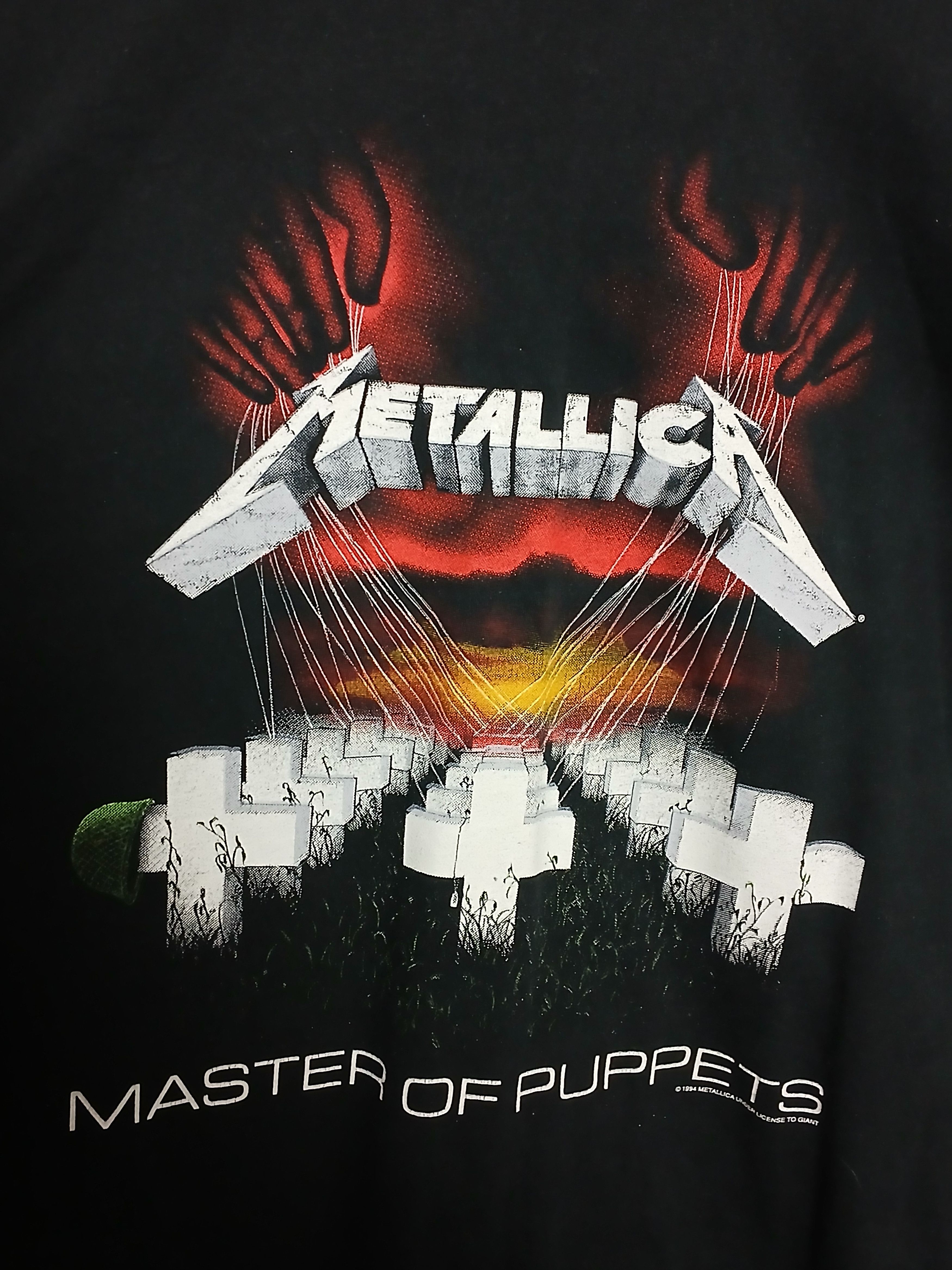 Band Tees × Metallica Metallica Master Of Puppets T-Shirt Size US L / EU 52-54 / 3 - 3 Thumbnail