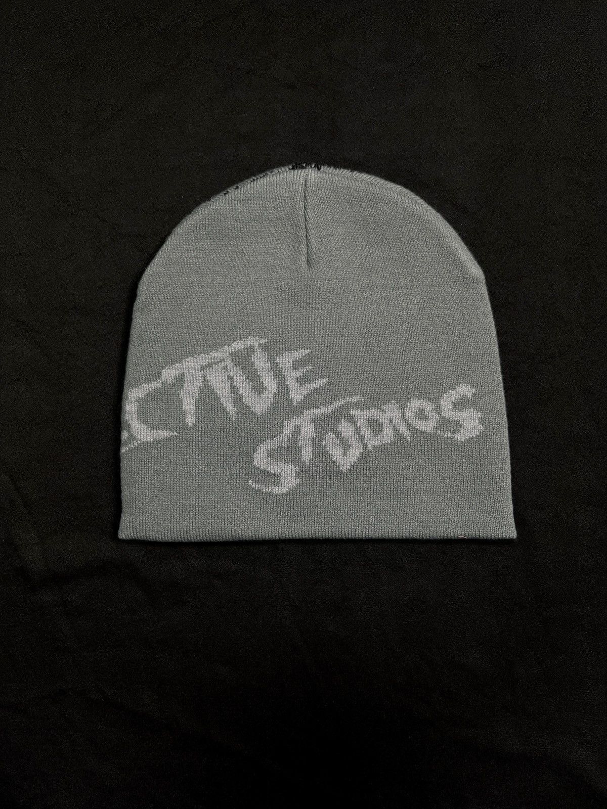 Japanese Brand Rare Collective Studios Zombie No Cuff Knit Skull Cap Beanie Size ONE SIZE - 4 Thumbnail