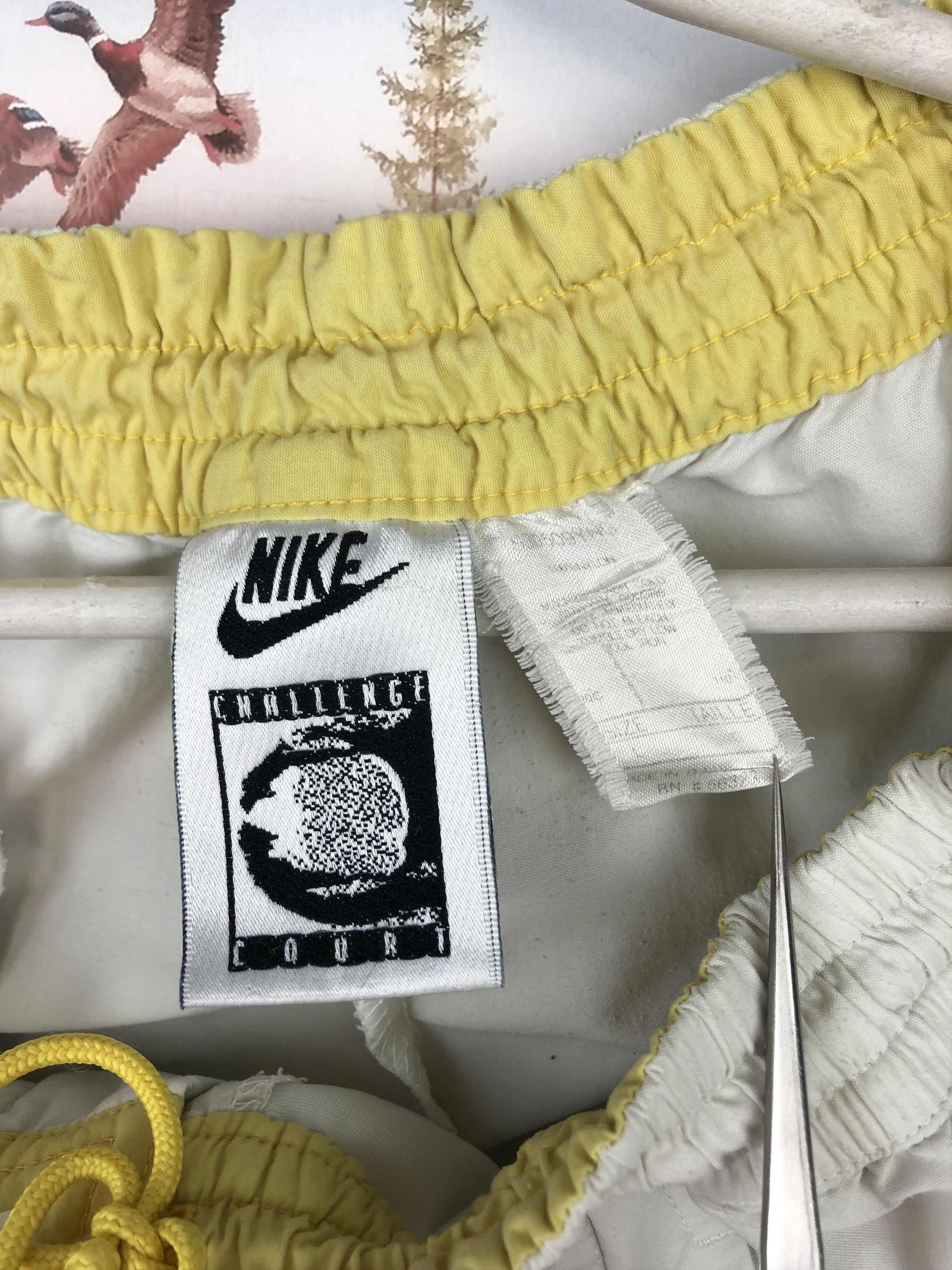 Nike Vintage 90's Nike Court Challenge Andre Agassi Mens Shorts L Size US 36 / EU 52 - 8 Thumbnail