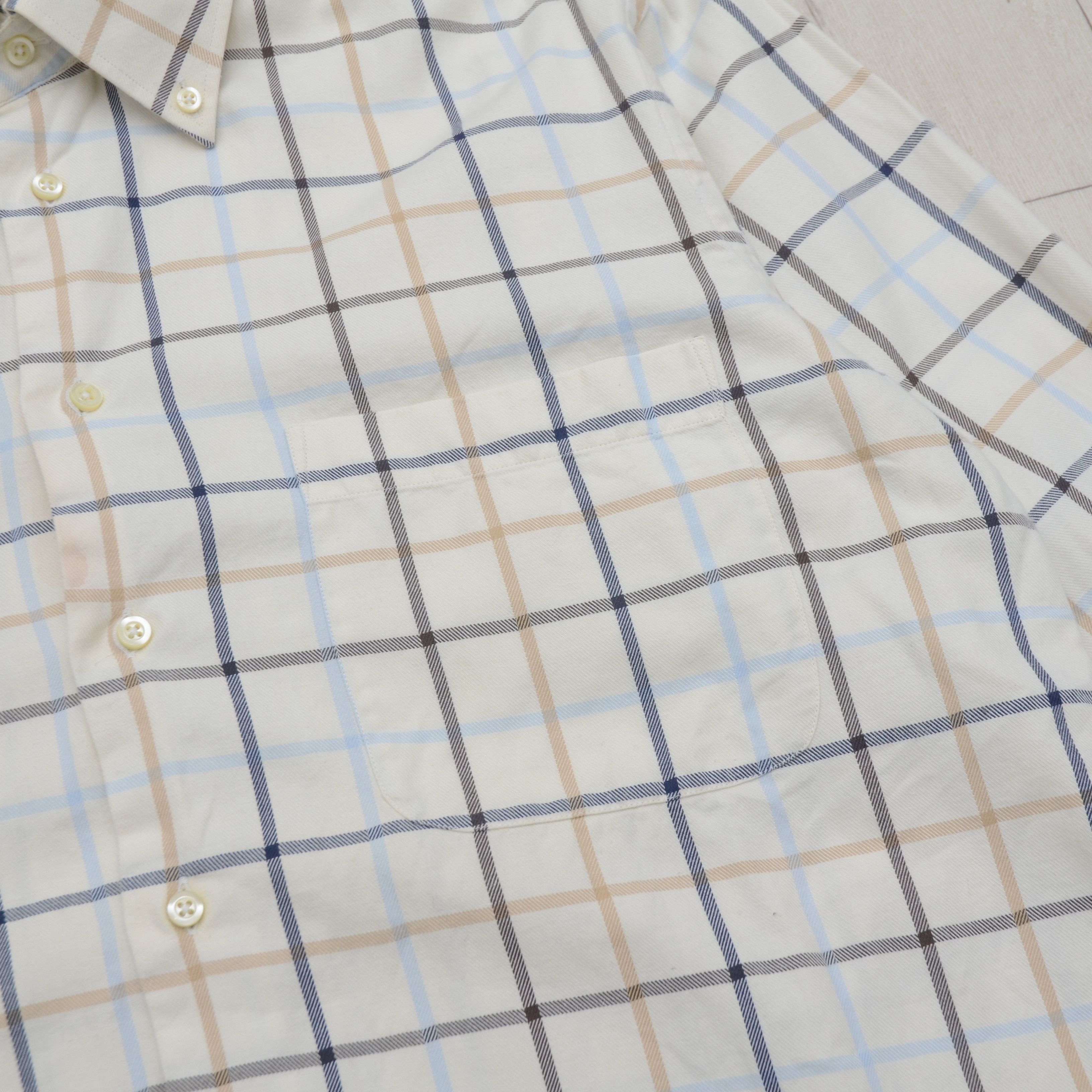 Tombolini Tombolini Men's Dress Shirt Button-Up Checkered Pattern Size US L / EU 52-54 / 3 - 4 Thumbnail
