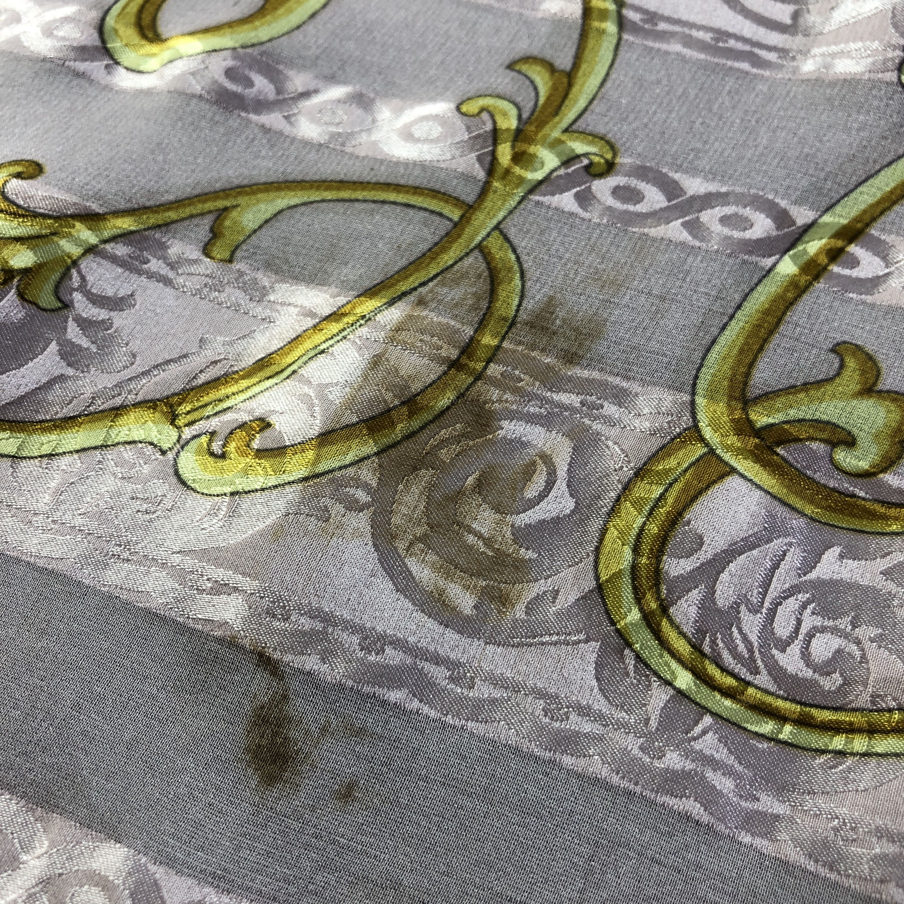 Vintage Rochas Floral Hand Rolled Silk Scarf M1139 Size ONE SIZE - 15 Thumbnail