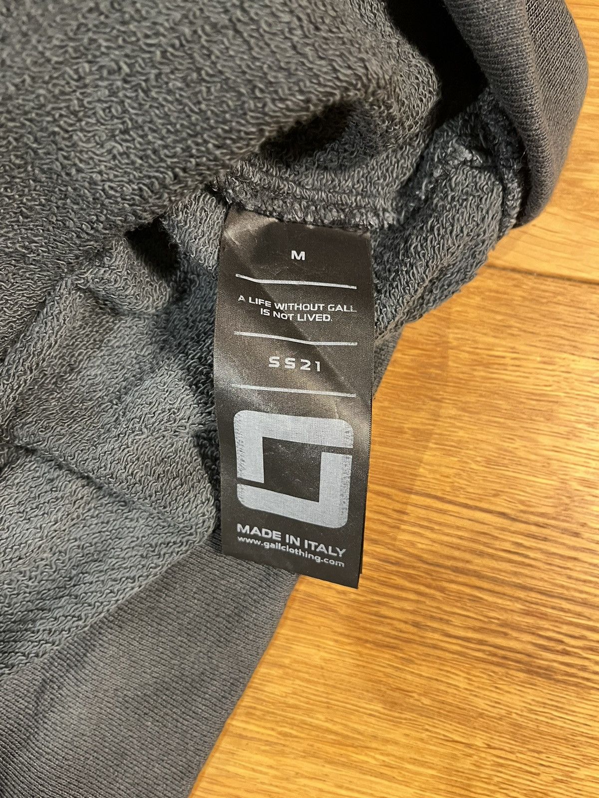 Gall Gall Laboratories schism avant-garde bio-organic raw hoodie Size US M / EU 48-50 / 2 - 5 Thumbnail