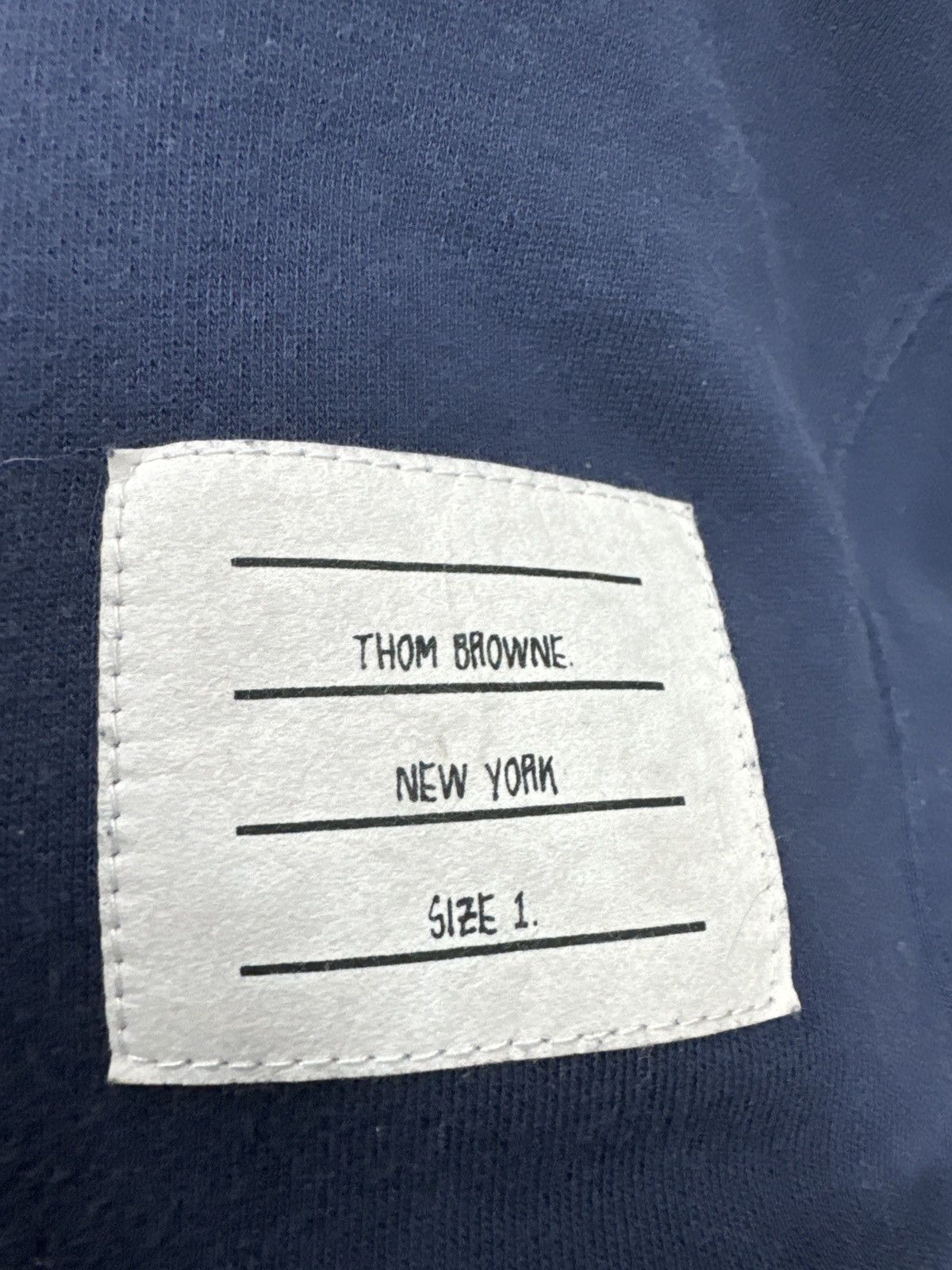 Thom Browne Thom Browne Crewneck Navy Size US XS / EU 42 / 0 - 6 Thumbnail