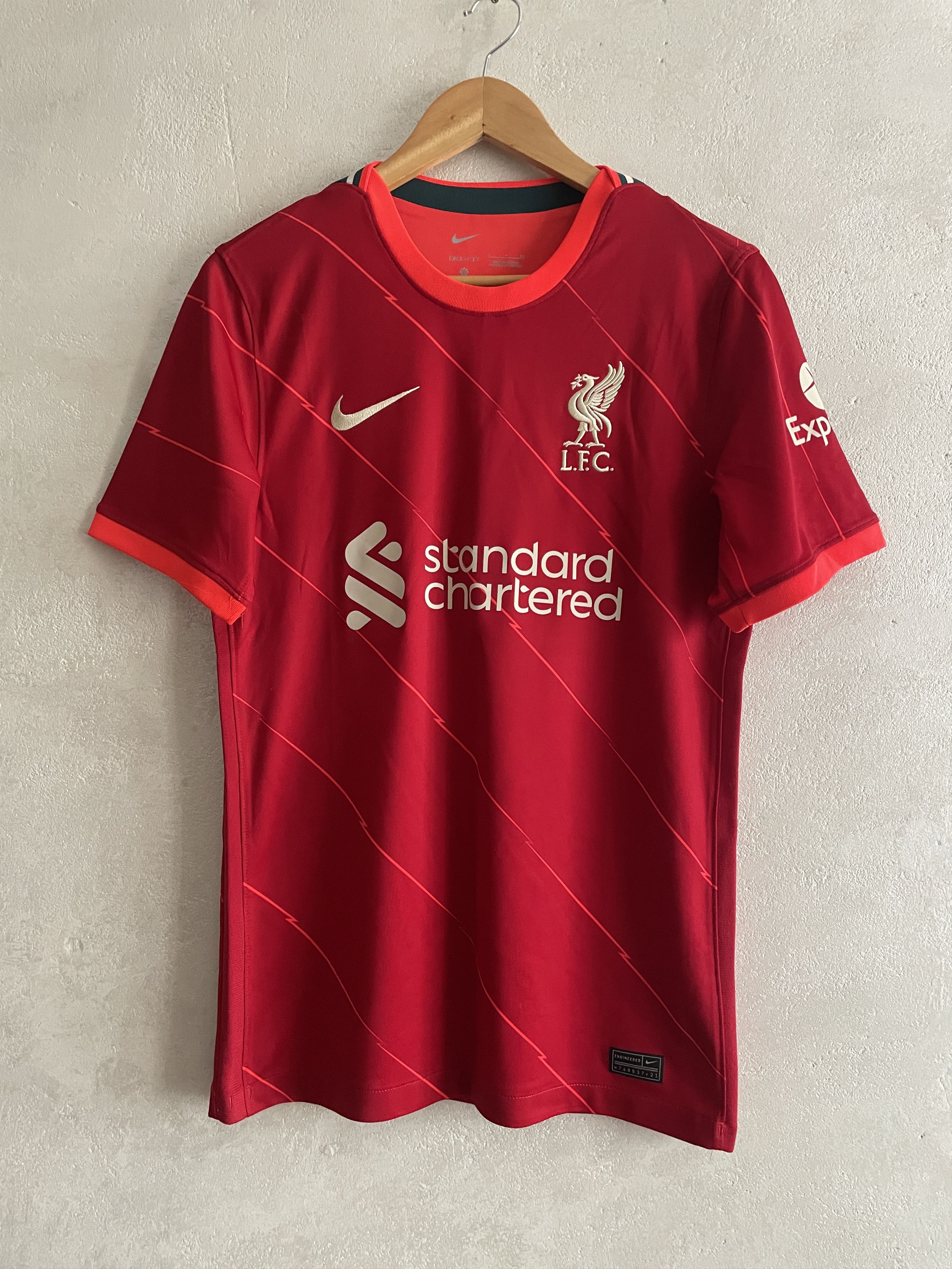 Nike Liverpool Home Kit Shirt 2021 2022 Soccer Jersey Size US S / EU 44-46 / 1 - 2 Thumbnail