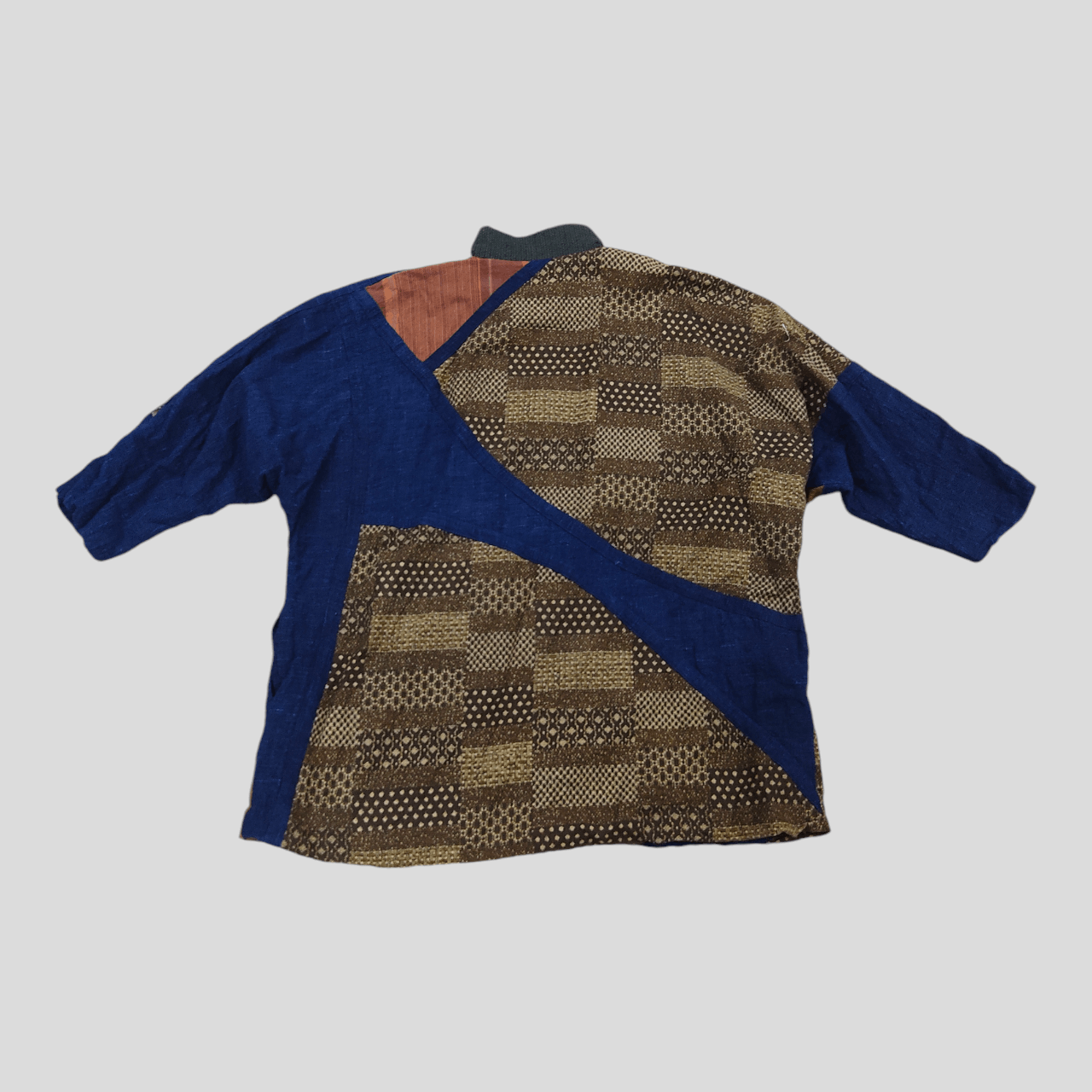 Indigo Japanese Indigo Patchwork Boro Kimono Jacket Size US L / EU 52-54 / 3 - 11 Thumbnail