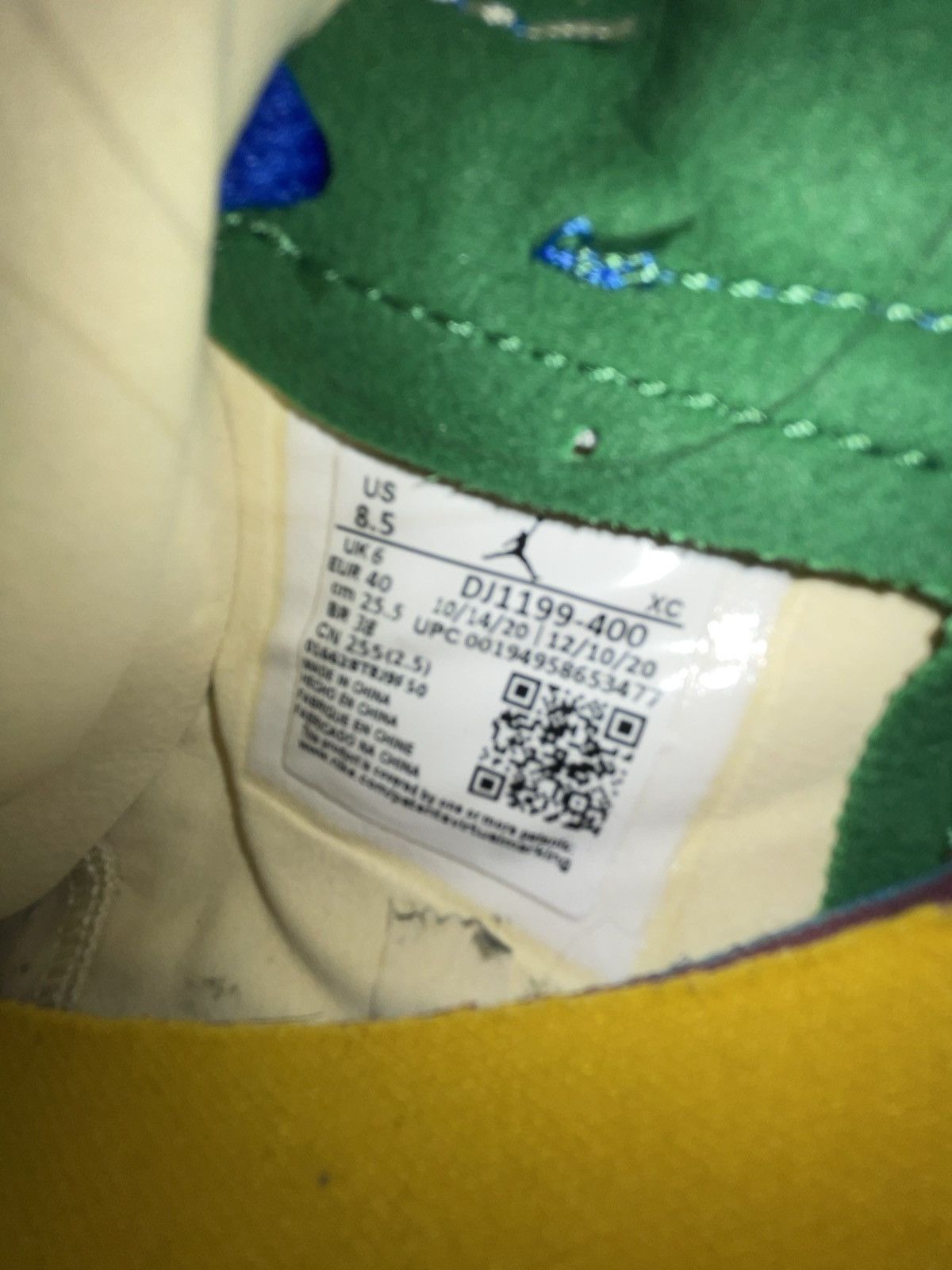 Nike Jordan 1 High Zoom Air CMFT Size US 8.5 / EU 41-42 - 5 Thumbnail