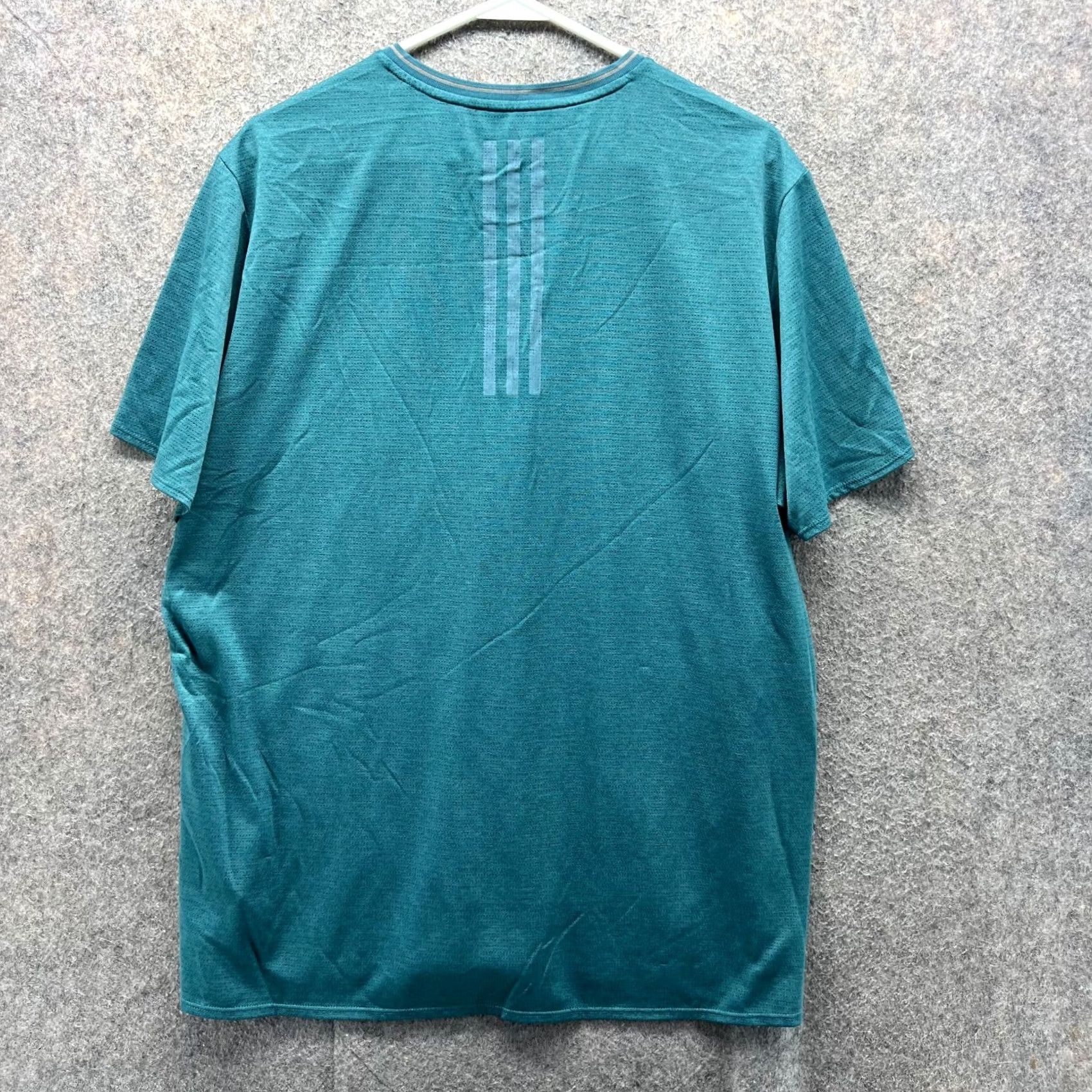 Adidas Adidas Shirt Men XL Teal Blue Athletic Climalite Crewneck Training Jersey Soccer Size US XL / EU 56 / 4 - 2 Thumbnail