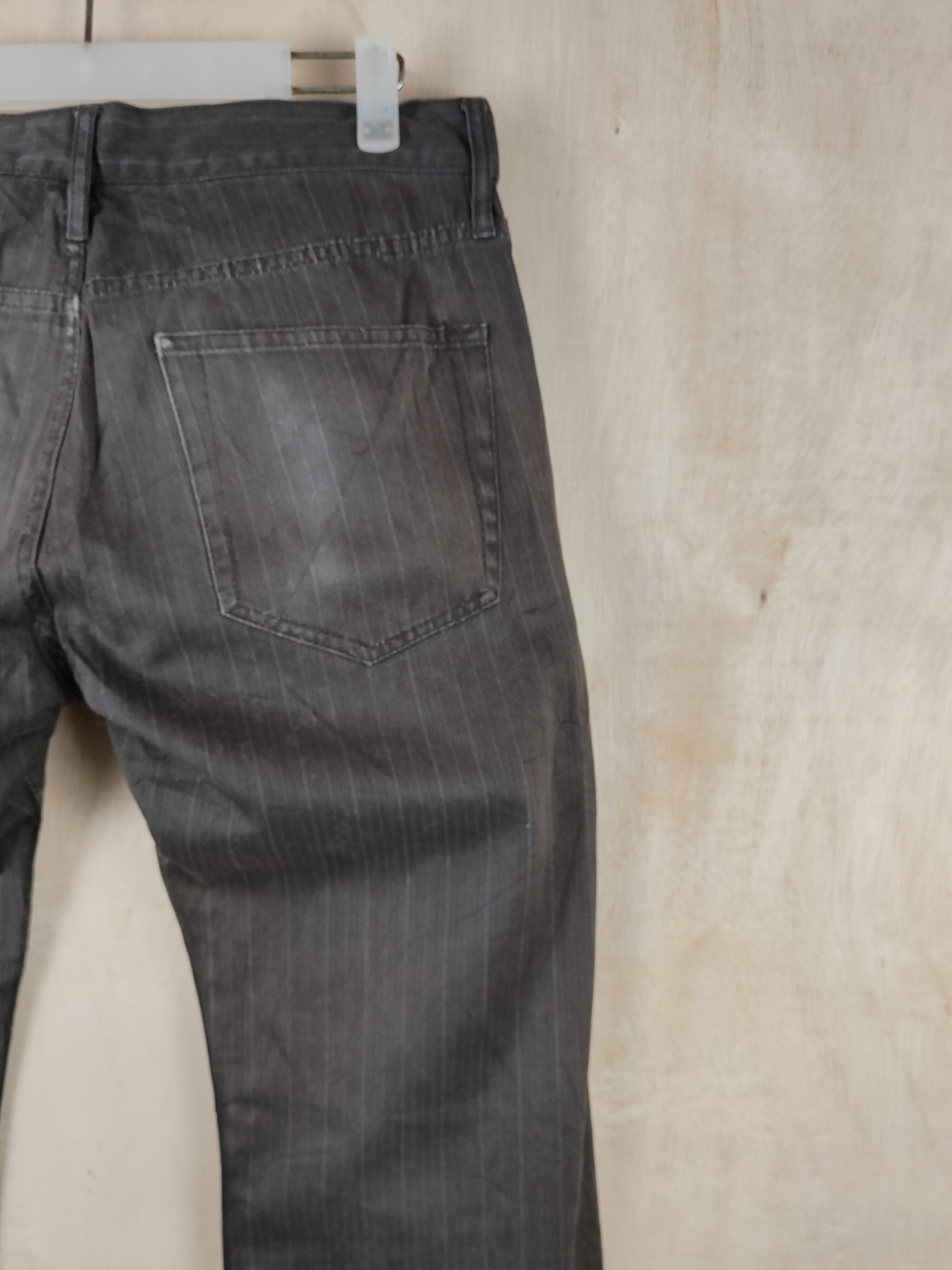 Japanese Brand Root Three Dark Brown Faded Multipocket Casual Pants #S2517 Size US 31 - 10 Thumbnail