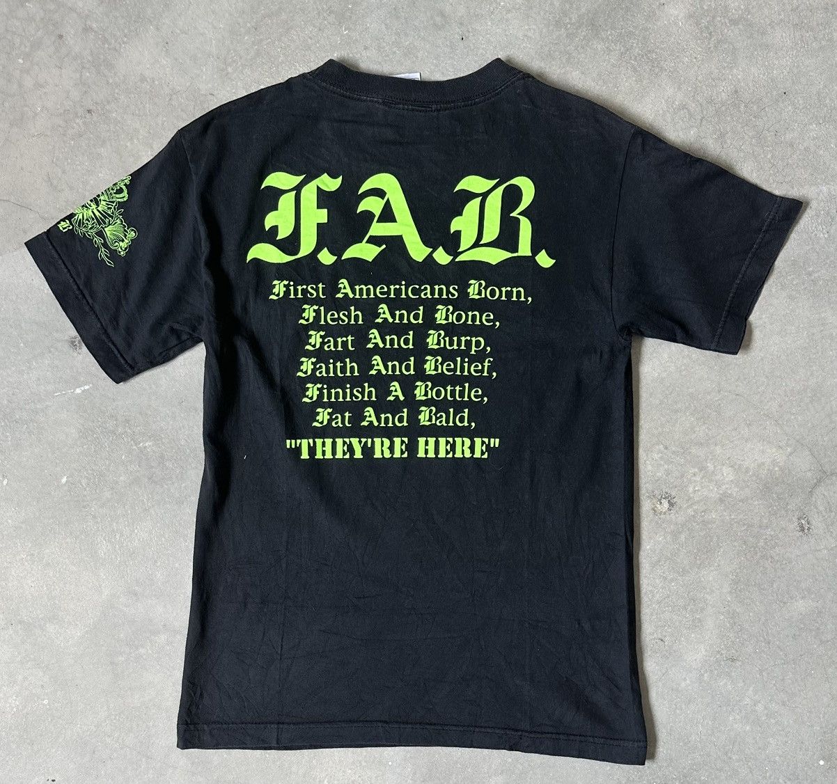 F.A.B. FIRST AMERICAN BORN TEE