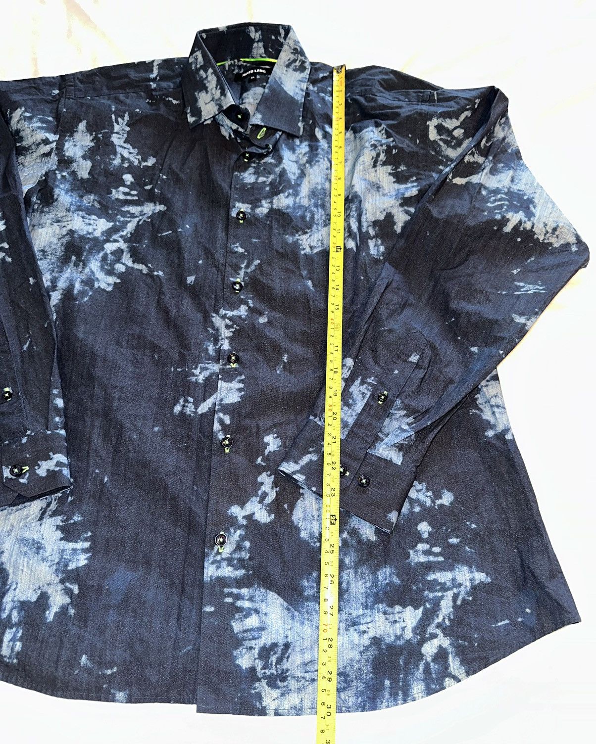 Jared Lang Jared Lang Men's Button Up Shirt-Size XL Size US XL / EU 56 / 4 - 2 Thumbnail