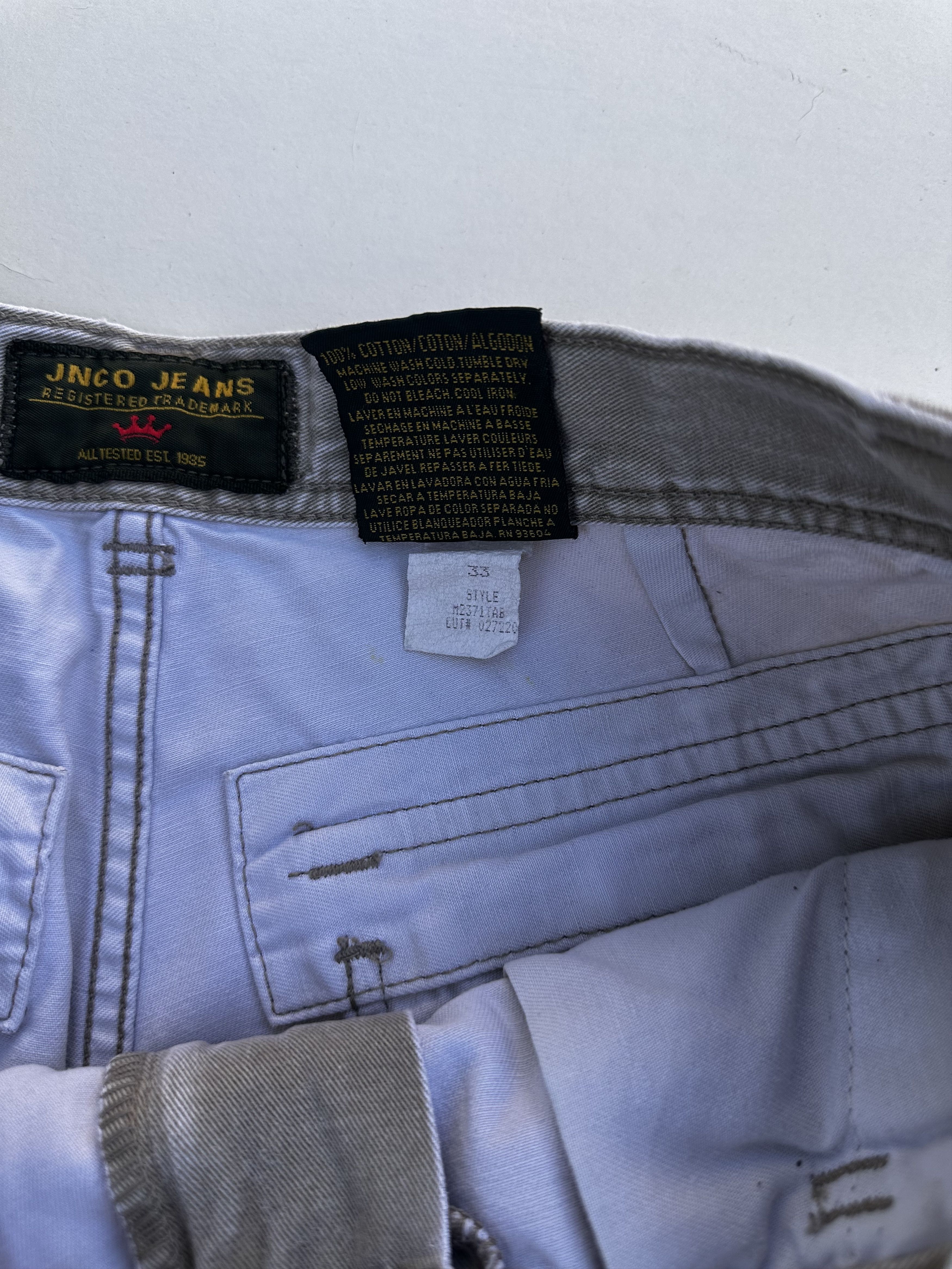 JNCO Vintage Jnco cargo shorts Size US 33 - 7 Thumbnail