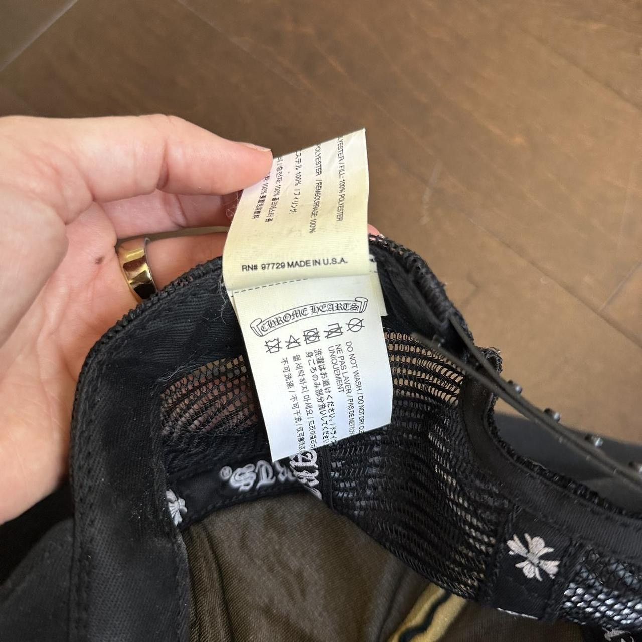 Chrome Hearts Chrome Hearts x Dover Street Market snapback Size ONE SIZE - 4 Thumbnail