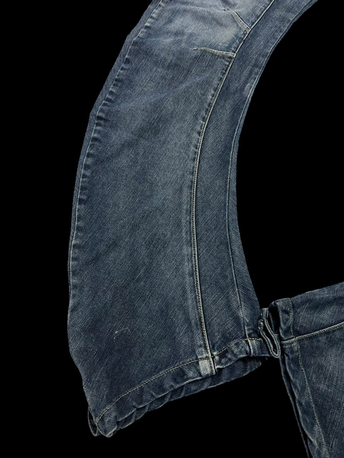 If Six Was Nine × PPFM × Seditionaries 🌈Insane Pocket PPFM Curved Multipocket Punk Jean Size US 35 - 4 Thumbnail
