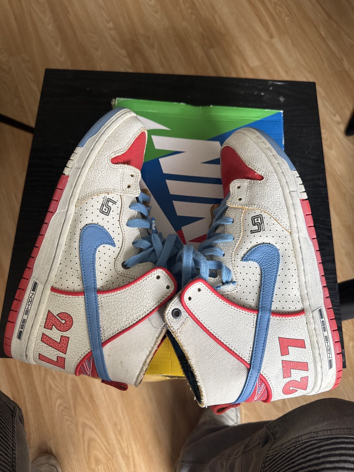 Nike SB ISHOD WAIR X MAGNUS WALKER X DUNK HIGH PRO SB 'URBAN OUTLAW Size US 10 / EU 43 - 4 Thumbnail