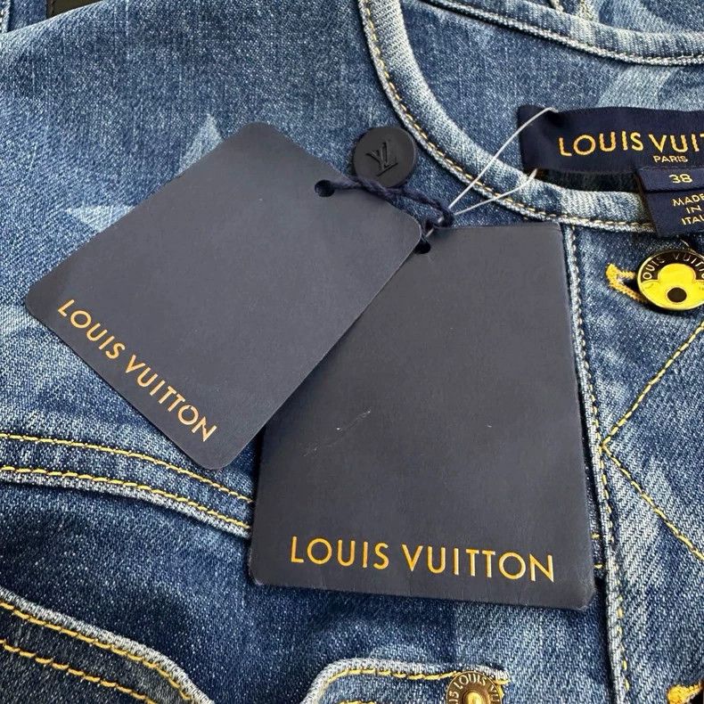Louis Vuitton Louis Vuitton Double monogram beard denim jacket Size XS / US 0-2 / IT 36-38 - 8 Thumbnail