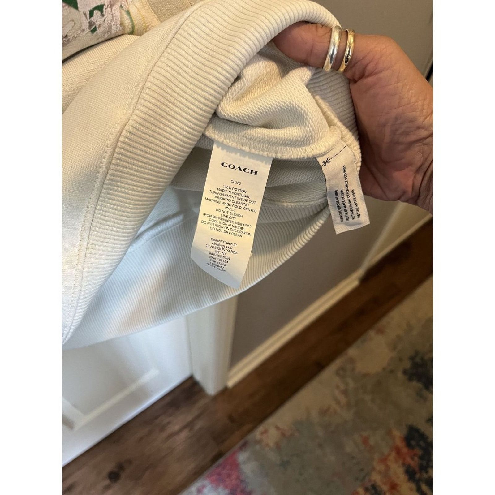 Coach 100% Authentic Coach Mint x Serf Hoodie Dress CL325 Size L Size L / US 10 / IT 46 - 5 Thumbnail