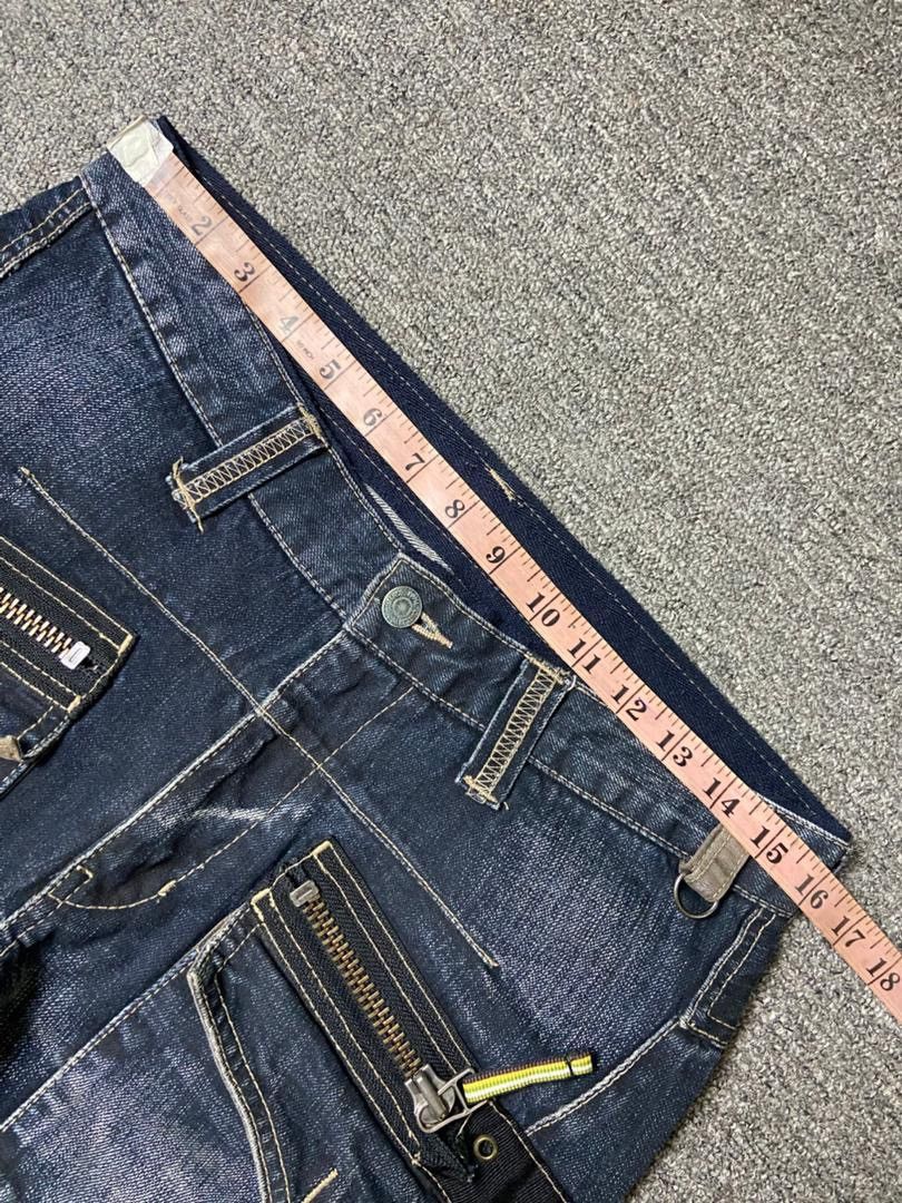PPFM 🔥 Vintage PPFM Multizipper Bondage Jeans 🔥 (135) Size US 32 / EU 48 - 10 Thumbnail