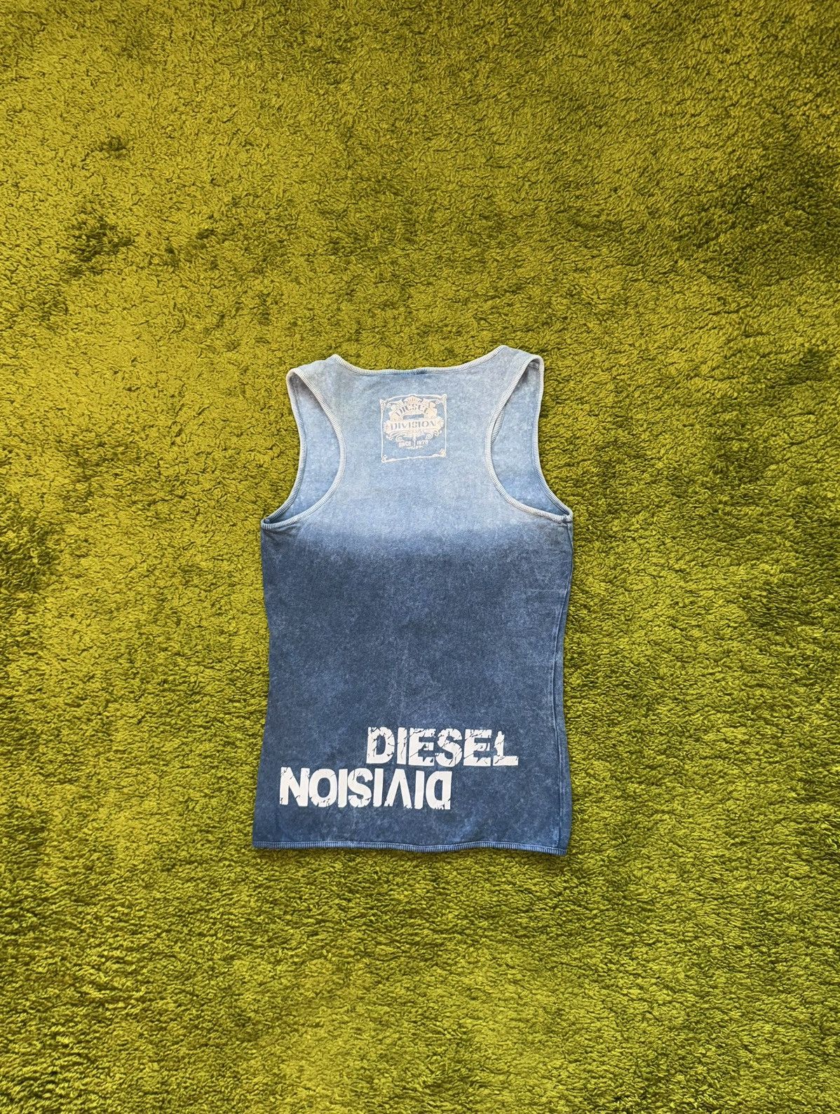 Diesel Diesel 2000s vintage Y2K denim pattern opium style tank top Size S / US 4 / IT 40 - 2 Thumbnail