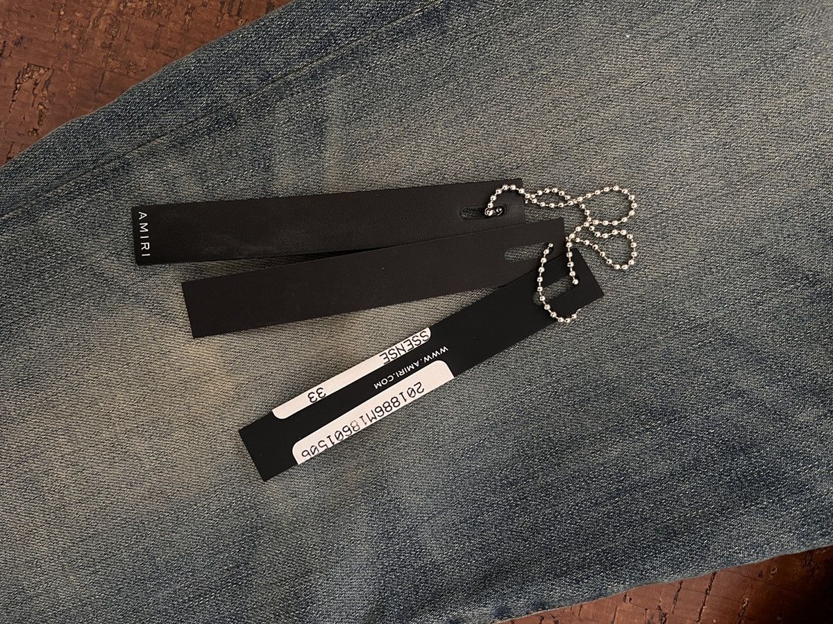 Amiri Amiri indigo stack denim Size US 33 - 2 Thumbnail