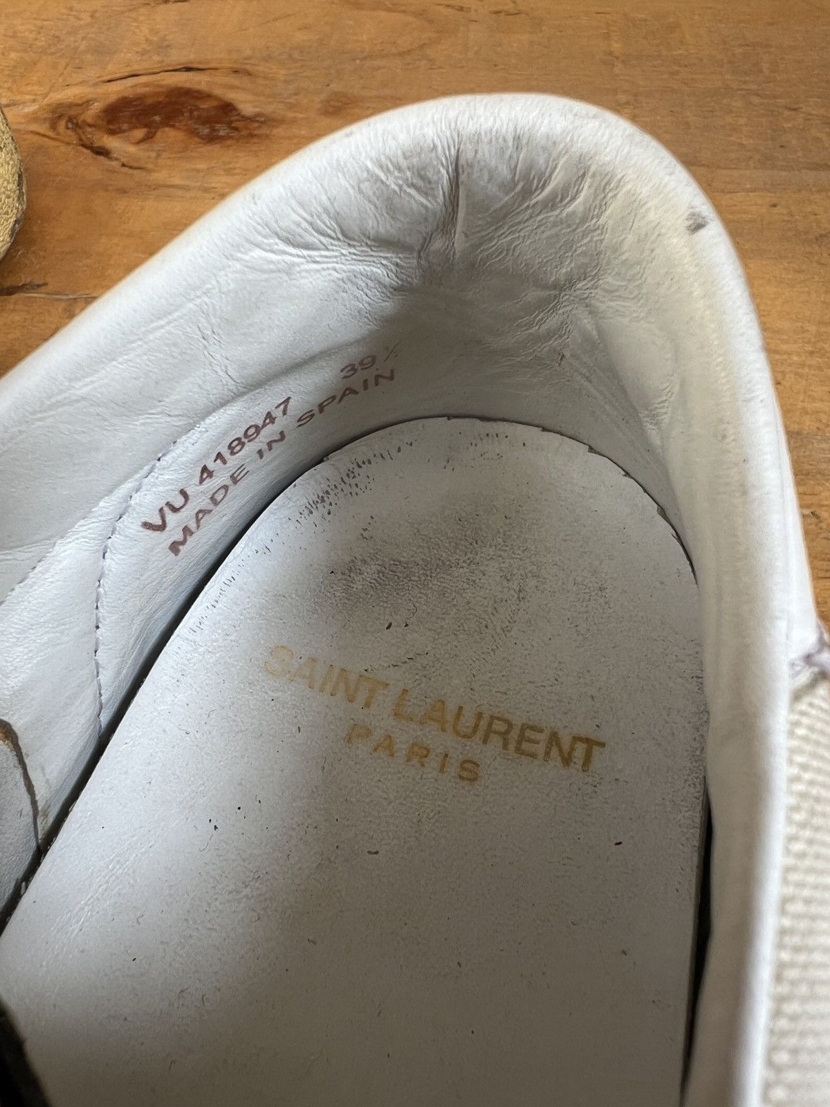 Hedi Slimane × Saint Laurent Paris Saint Laurent yeah baby sneakers Size US 9.5 / IT 39.5 - 20 Thumbnail