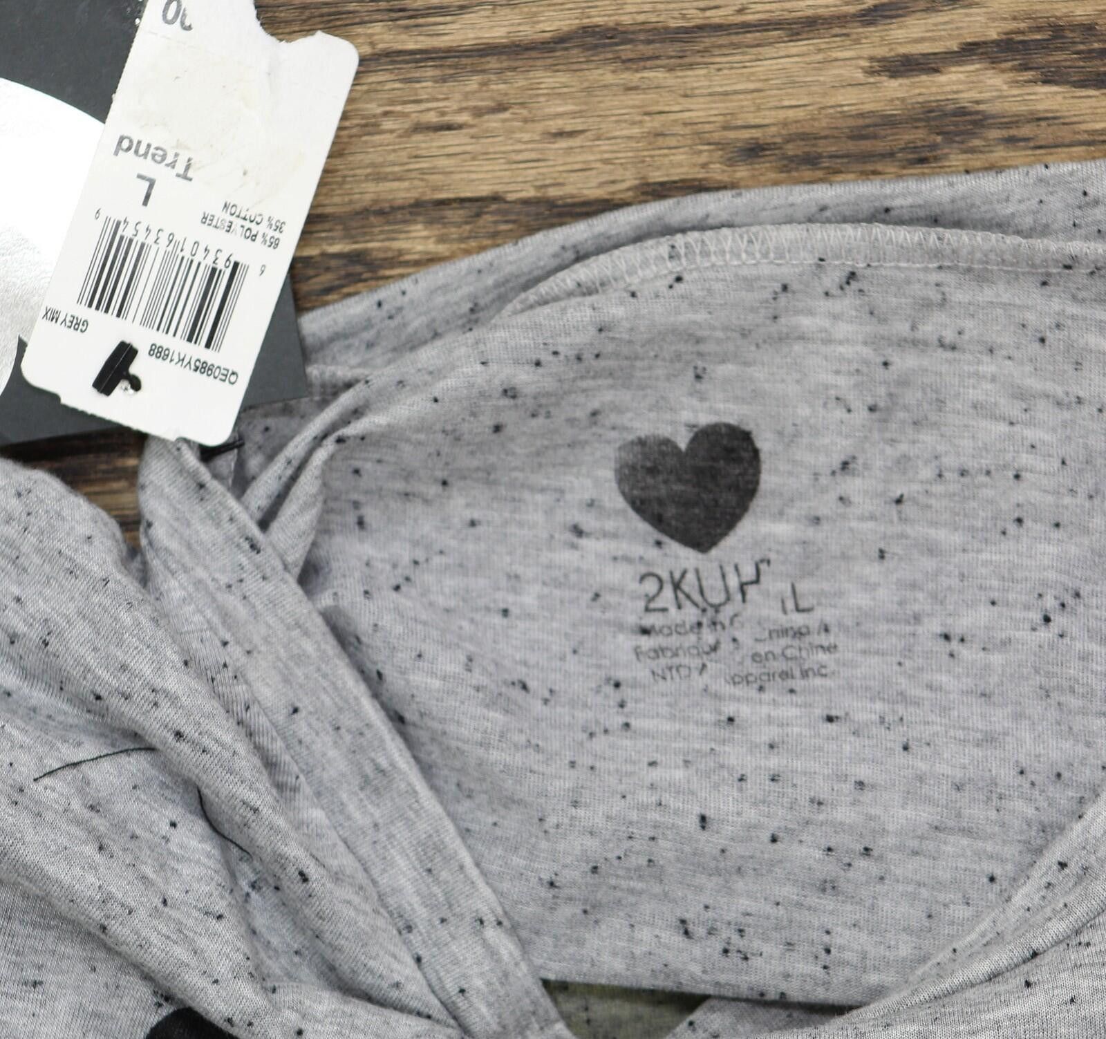 Other Nwt 2 Kuhl Emoji Side-slit Graphic T-shirt Gray Multi L Size L / US 10 / IT 46 - 4 Thumbnail