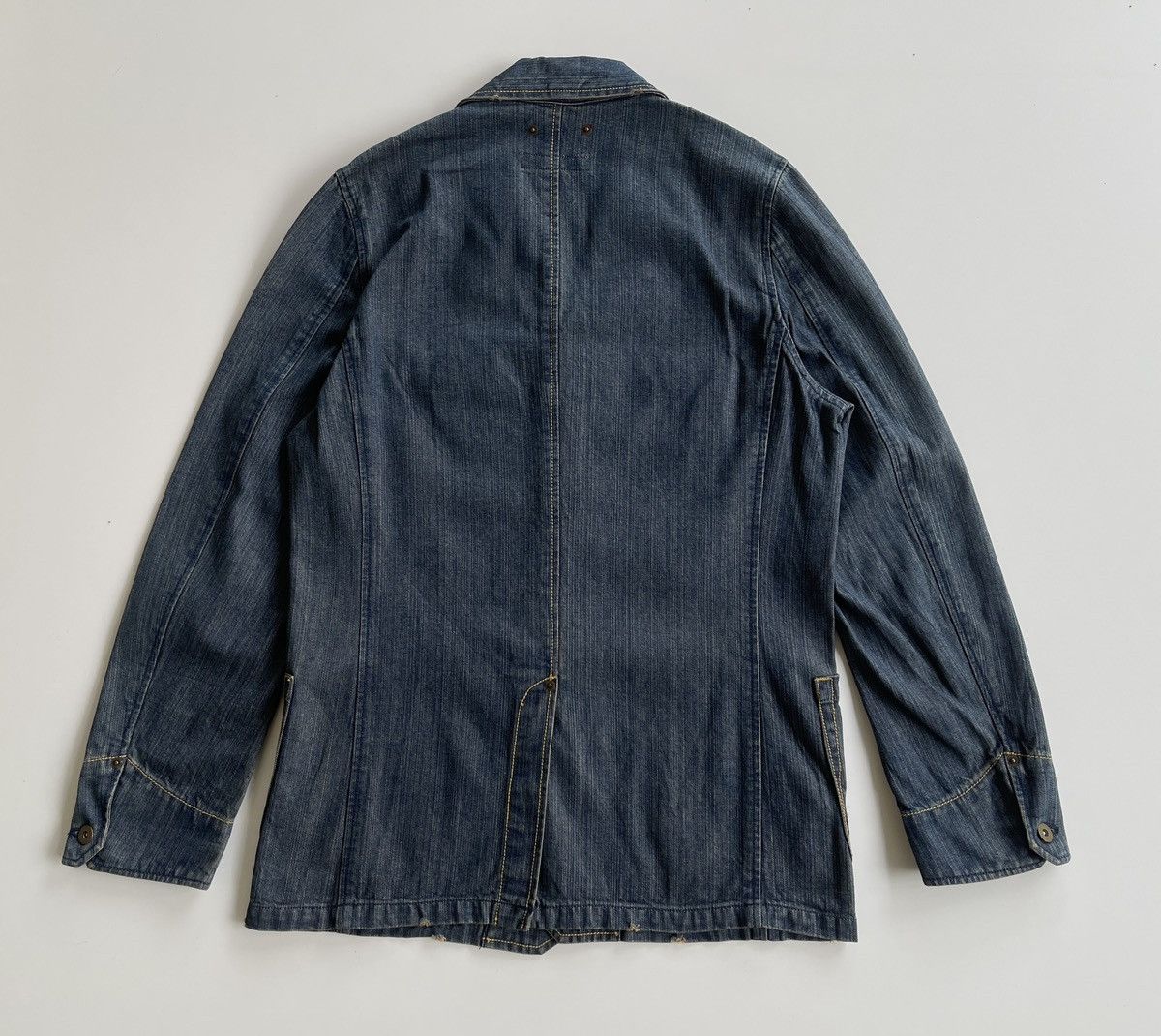 Japanese Brand Vintage Union Made Workers Denim Jacket Size US M / EU 48-50 / 2 - 4 Thumbnail
