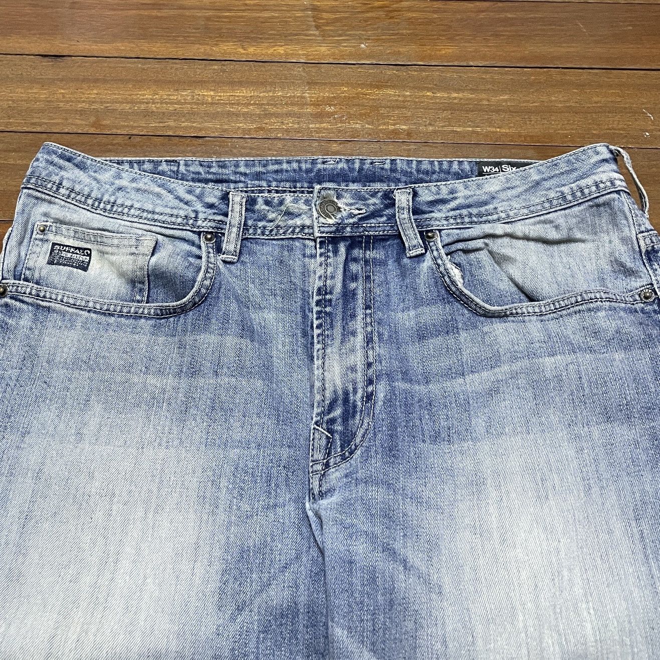Buffalo David Bitton × Vintage Rare Design Vintage Brand Buffalo David Bitton Jeans 2000s Size US 34 / EU 50 - 3 Thumbnail