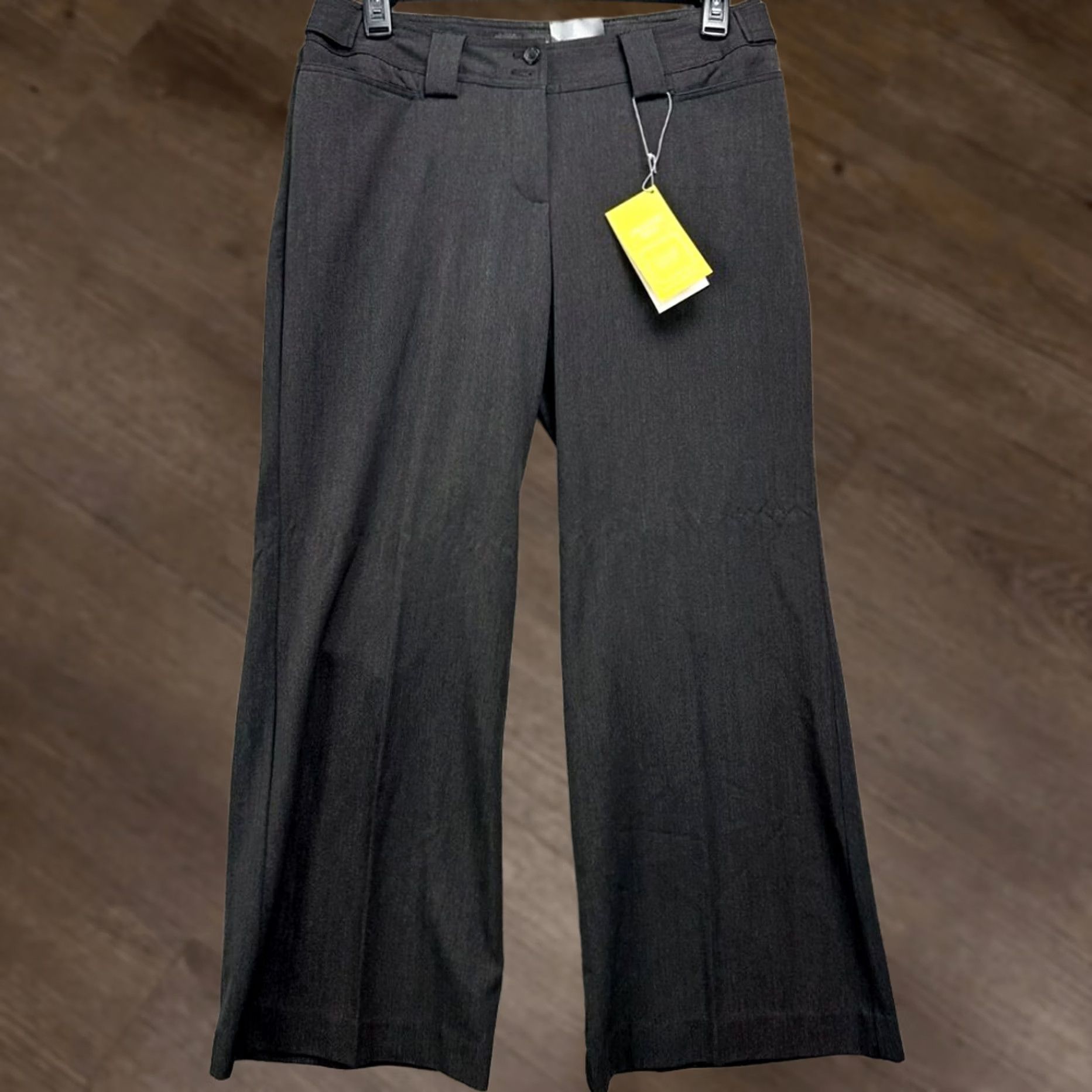 Vintage Lane Bryant Pants Womens 2 Petite Black Houston Wide Leg Dress Office Ladies NEW Size 26" / US 2 / IT 38 - 1 Thumbnail