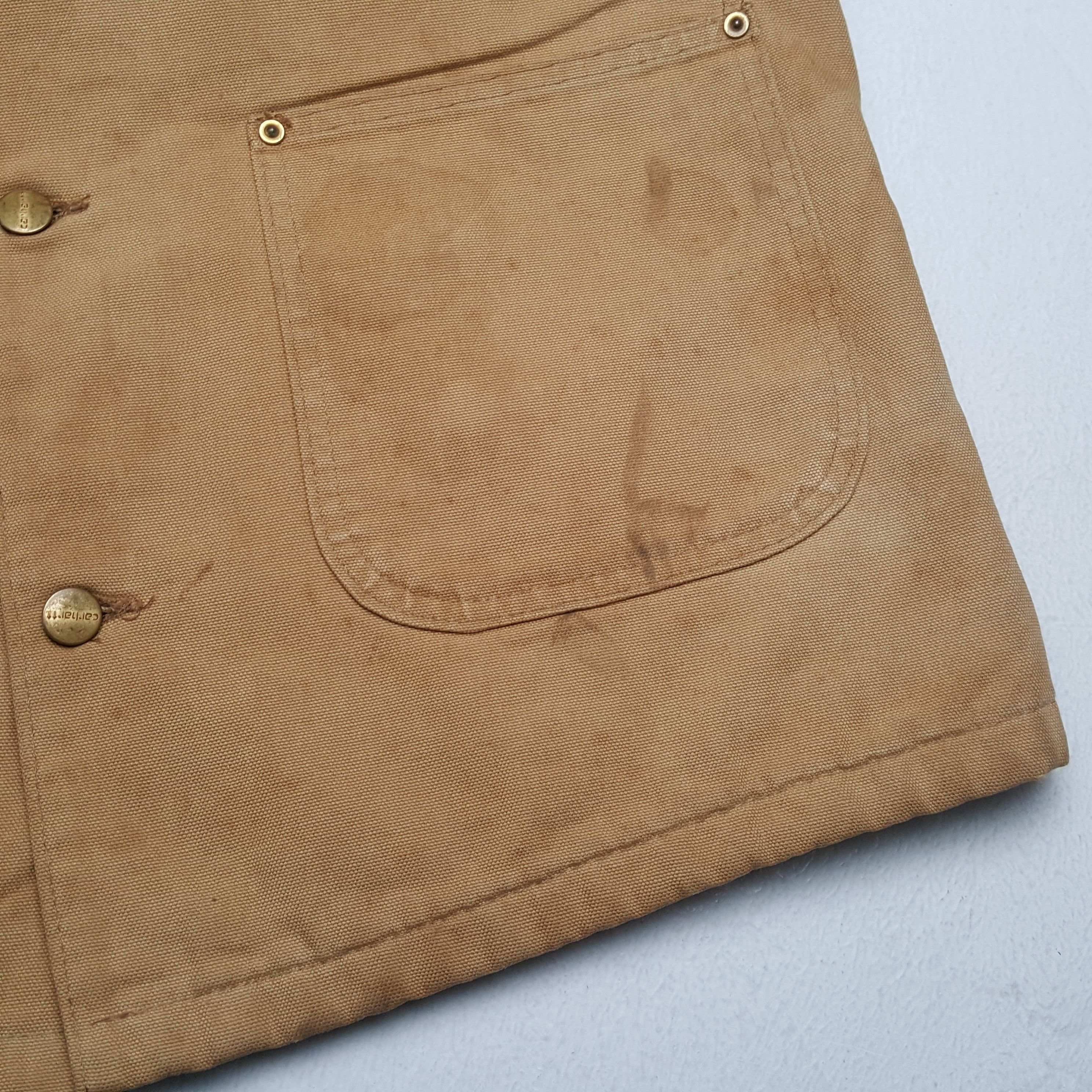 Carhartt × Vintage CARHARTT Winter Workwear Style Jacket Size US L / EU 52-54 / 3 - 7 Thumbnail
